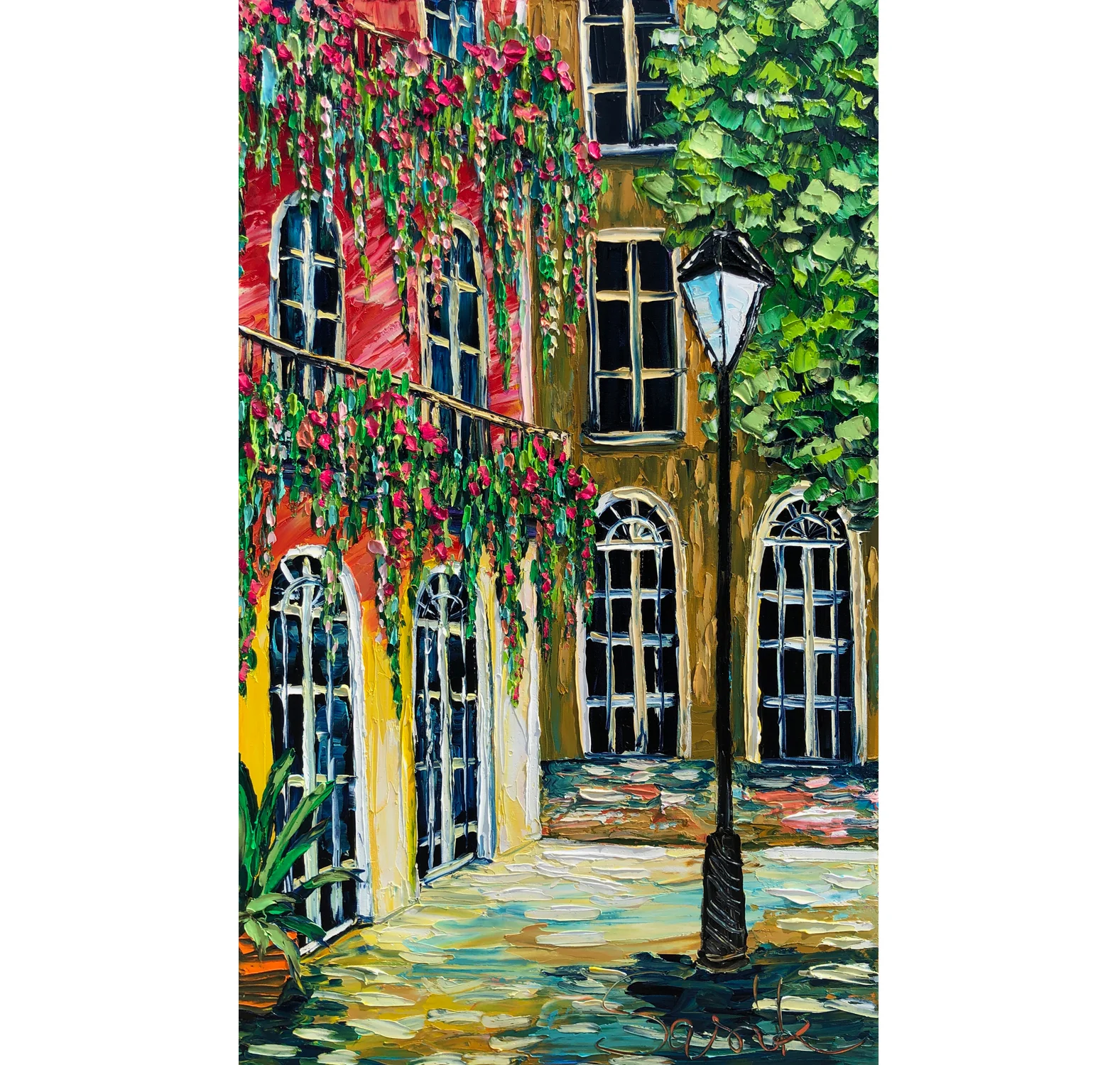 SUN STREAKED ALLEY