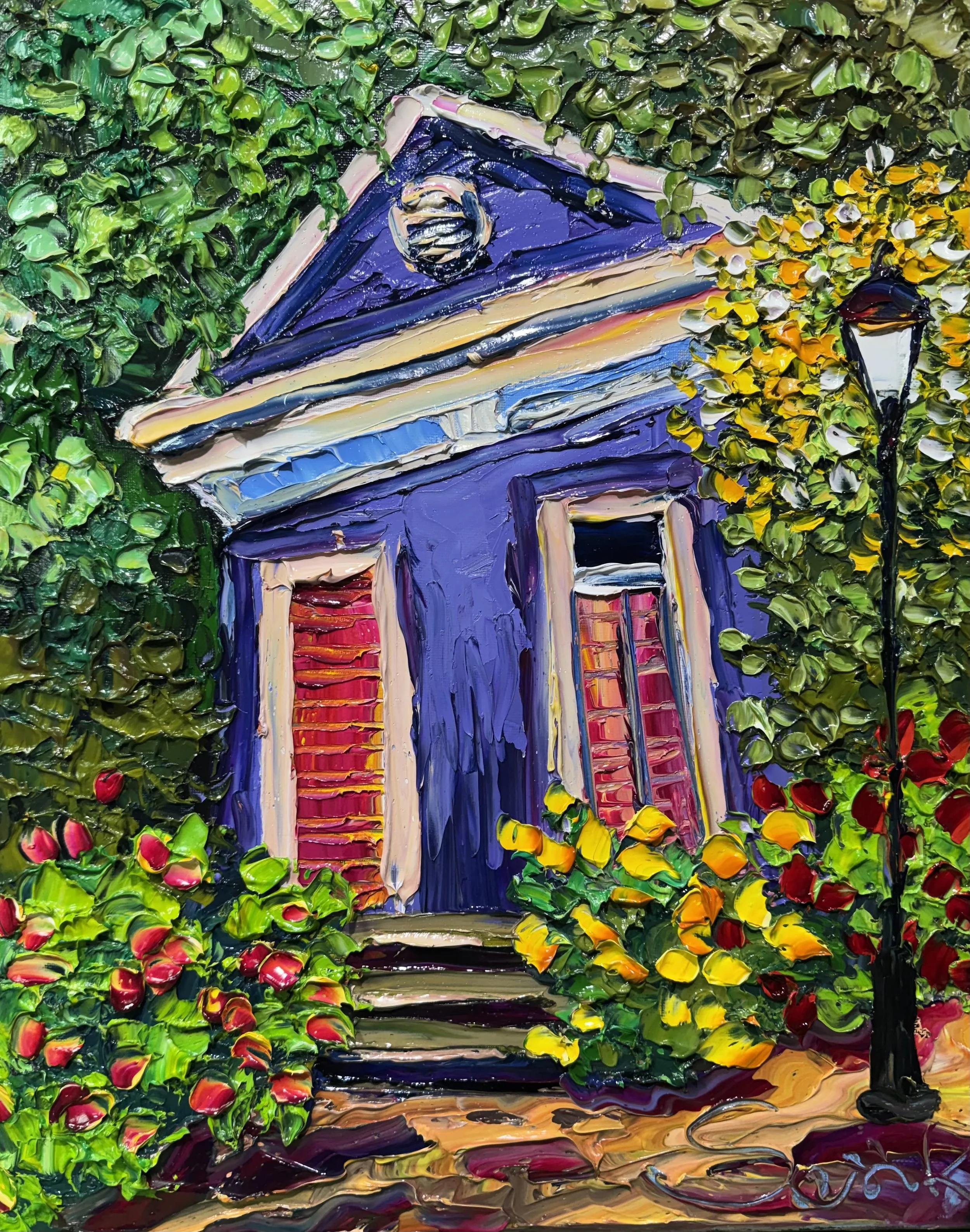 PURPLE CREOLE HOUSE