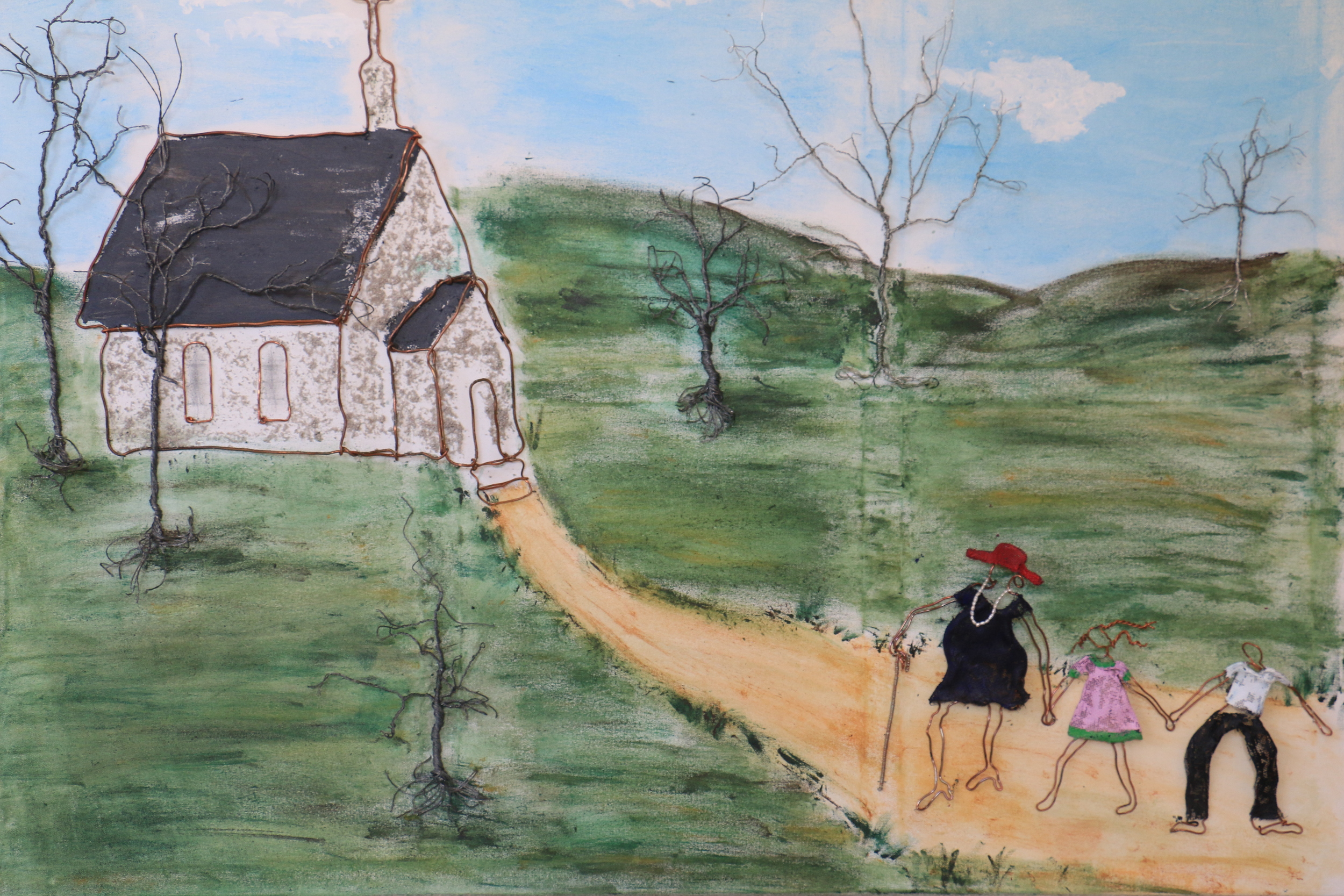 "Hurry up, we're late!"