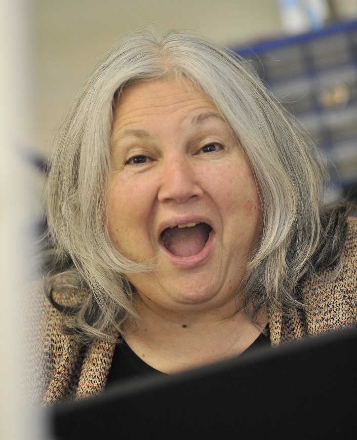 Edith Having Fun!