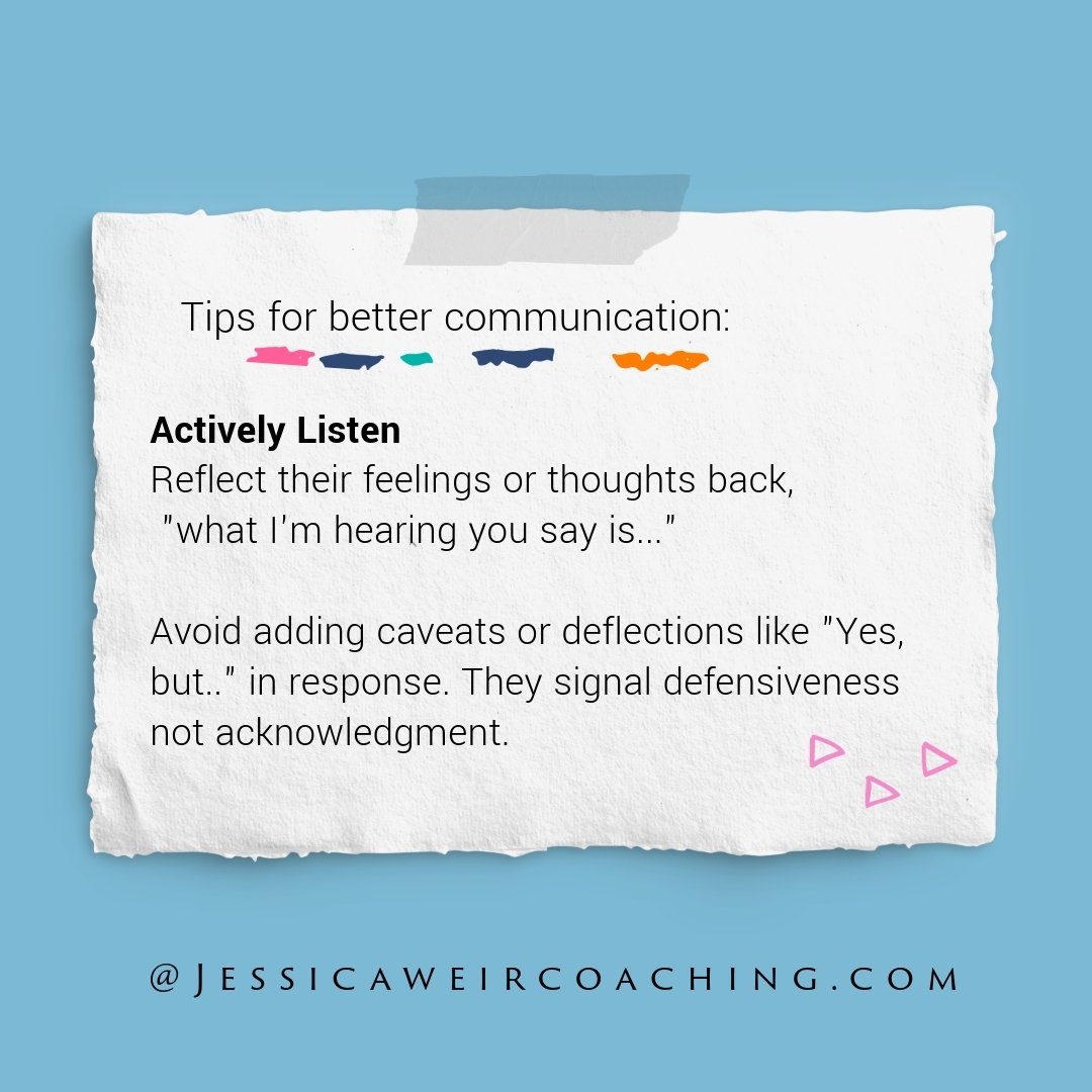 There are ways we can improve our communication with our partners. Instead of getting into the same cycles of frustration or resentment, we can learn to listen and respond differently so that we're actually helping create closeness.
If you and your p