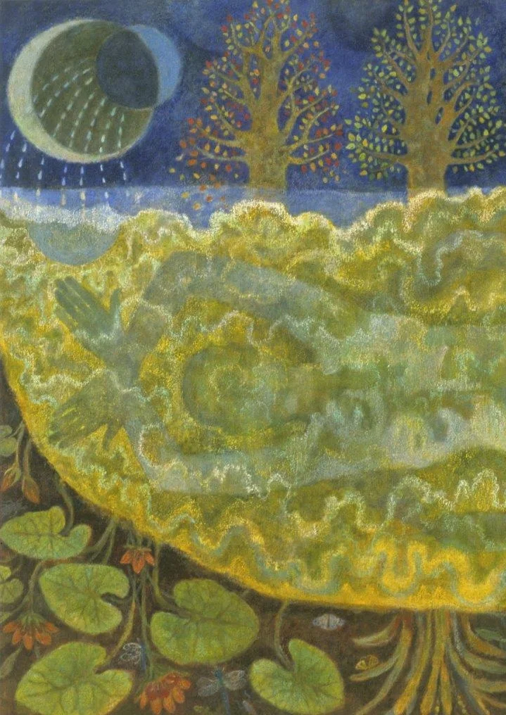 Wellspring detail (2000) Alison Berry.