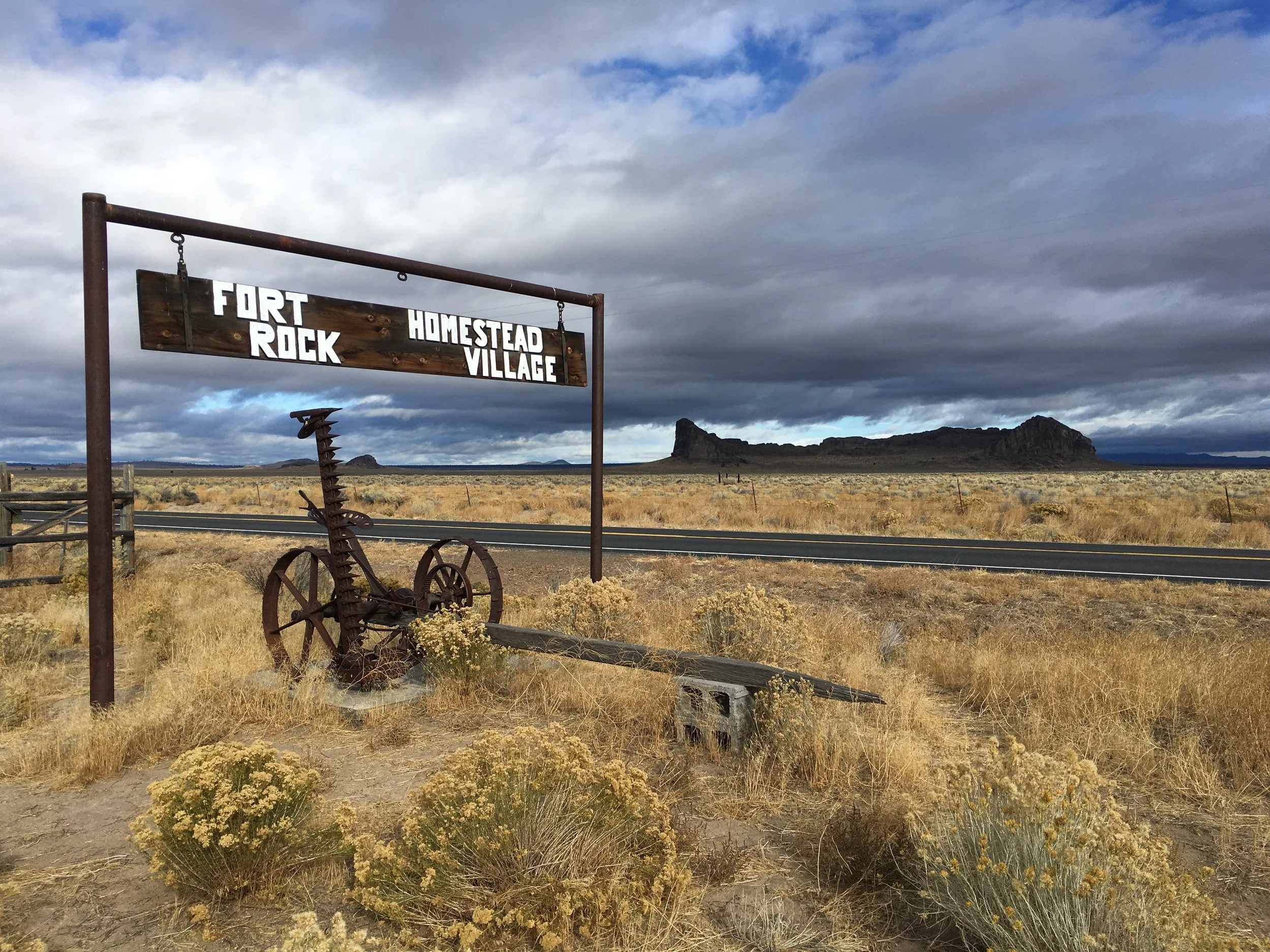 Fort Rock and Crack in the Ground