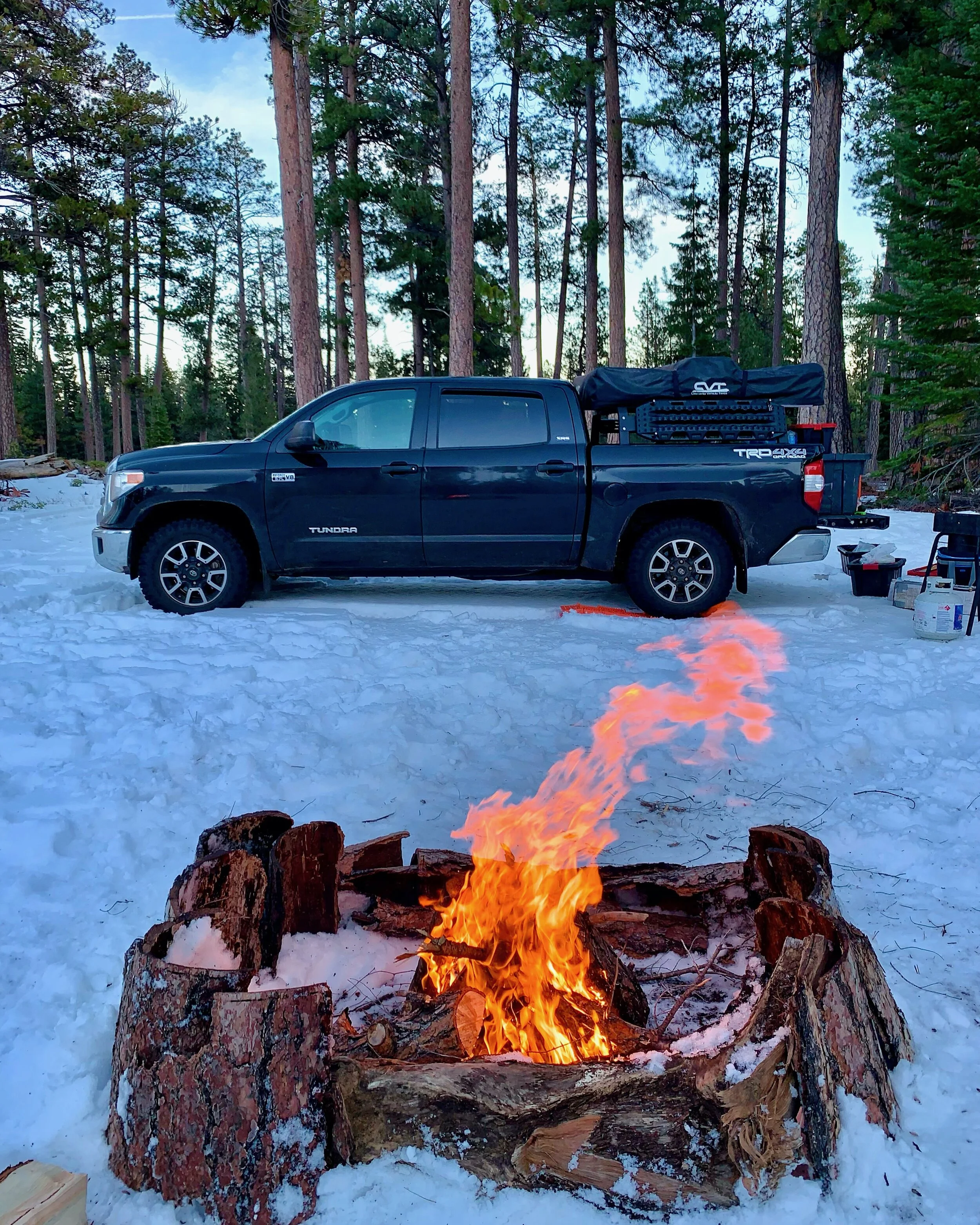 Snow Camping