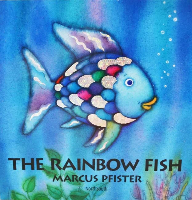 The rainbow fish was always a favourite, beautiful colours, and about as close as you could get to really becoming a fish. With a pretty strong message tied in too. 