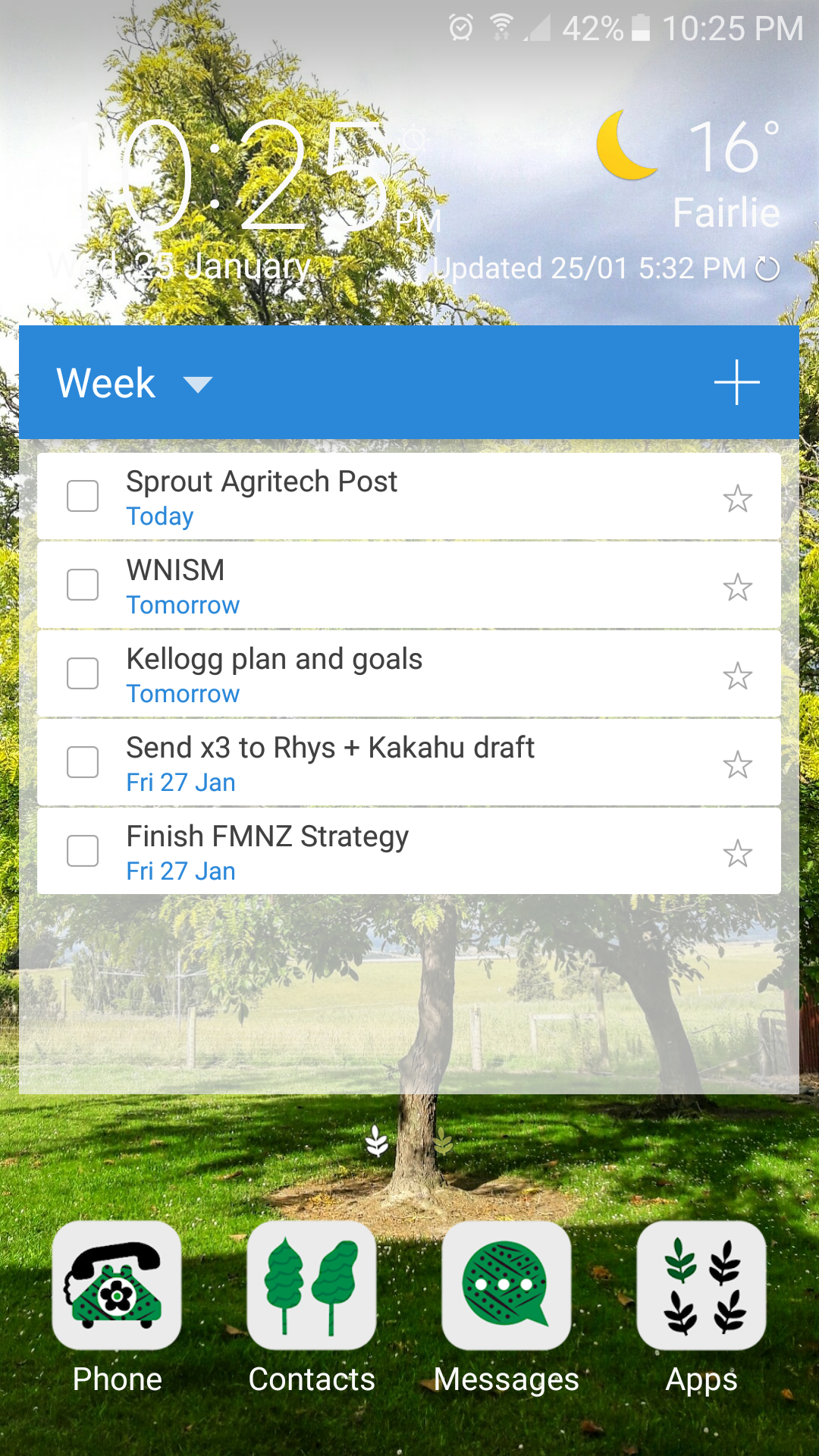 It has a widget!!!!