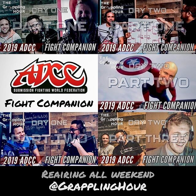 Well, if Flo is gonna re-air their ADCC coverage, then we will, too.
Catch the reairing of our ADCC fight companion all weekend long.
.
.
.
.
.
#Verbaltapcast #verbaltap #grapplinghour #wrestling #bjj #bjjnogi #jiujitsu #bjjmotivation #bjjsty