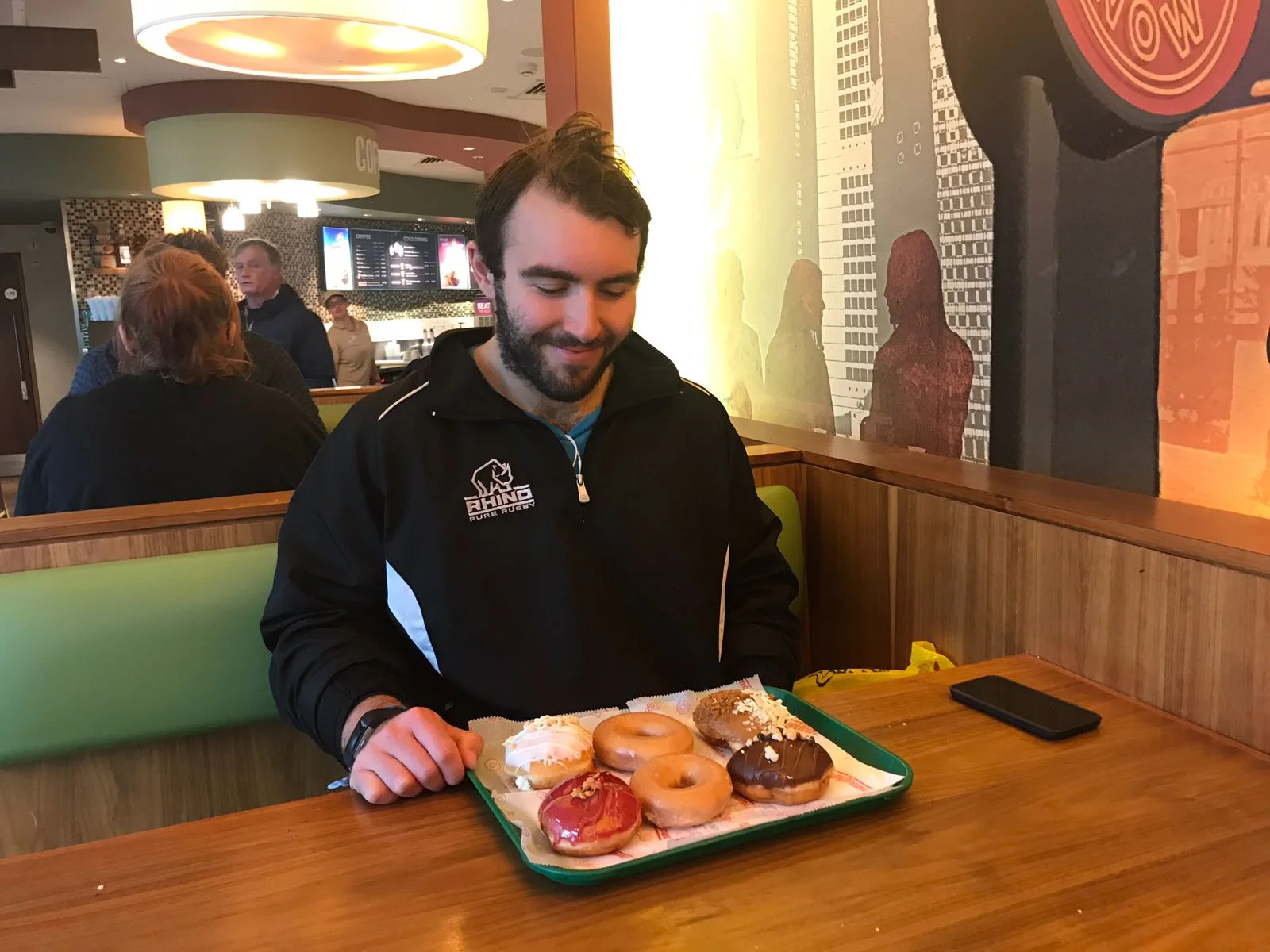 WARNING...Doughnuts may not necessarily enable you to run faster nor squat heavier...but they taste GOOOOOOOOOD! 