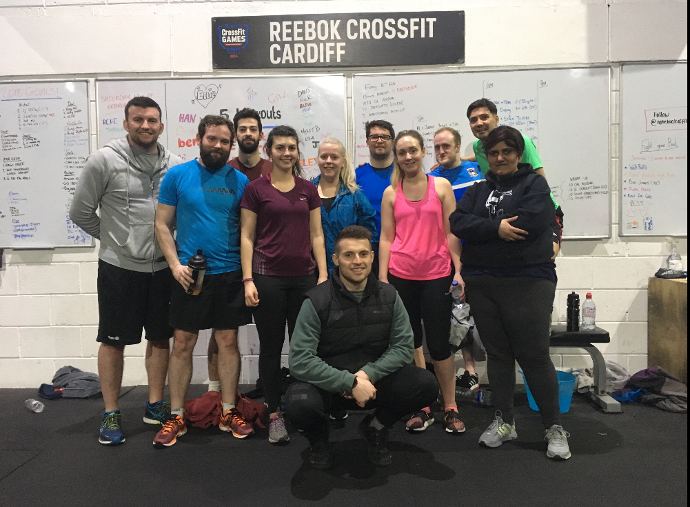 Double Dumbbell DT — WOD — Reebok CrossFit Cardiff