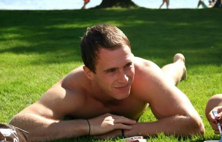 Is he naked???