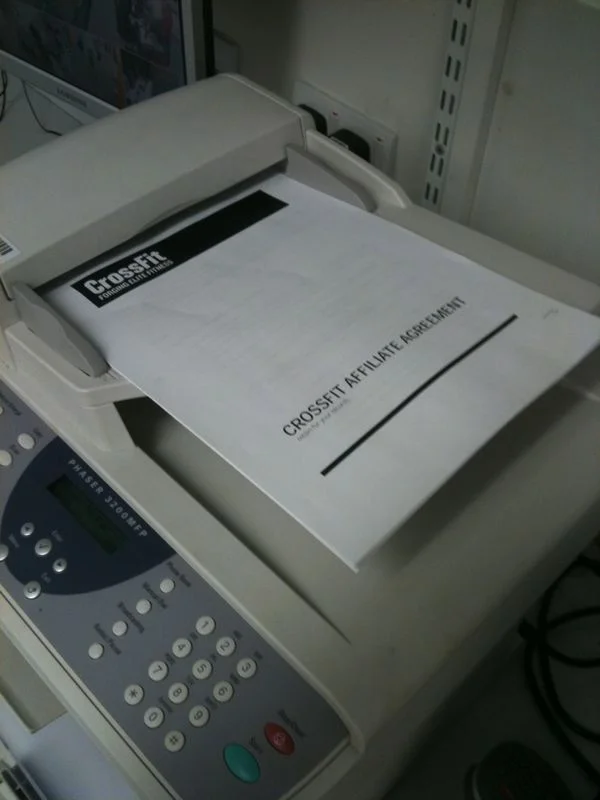 The Affiliate Agreement Sent