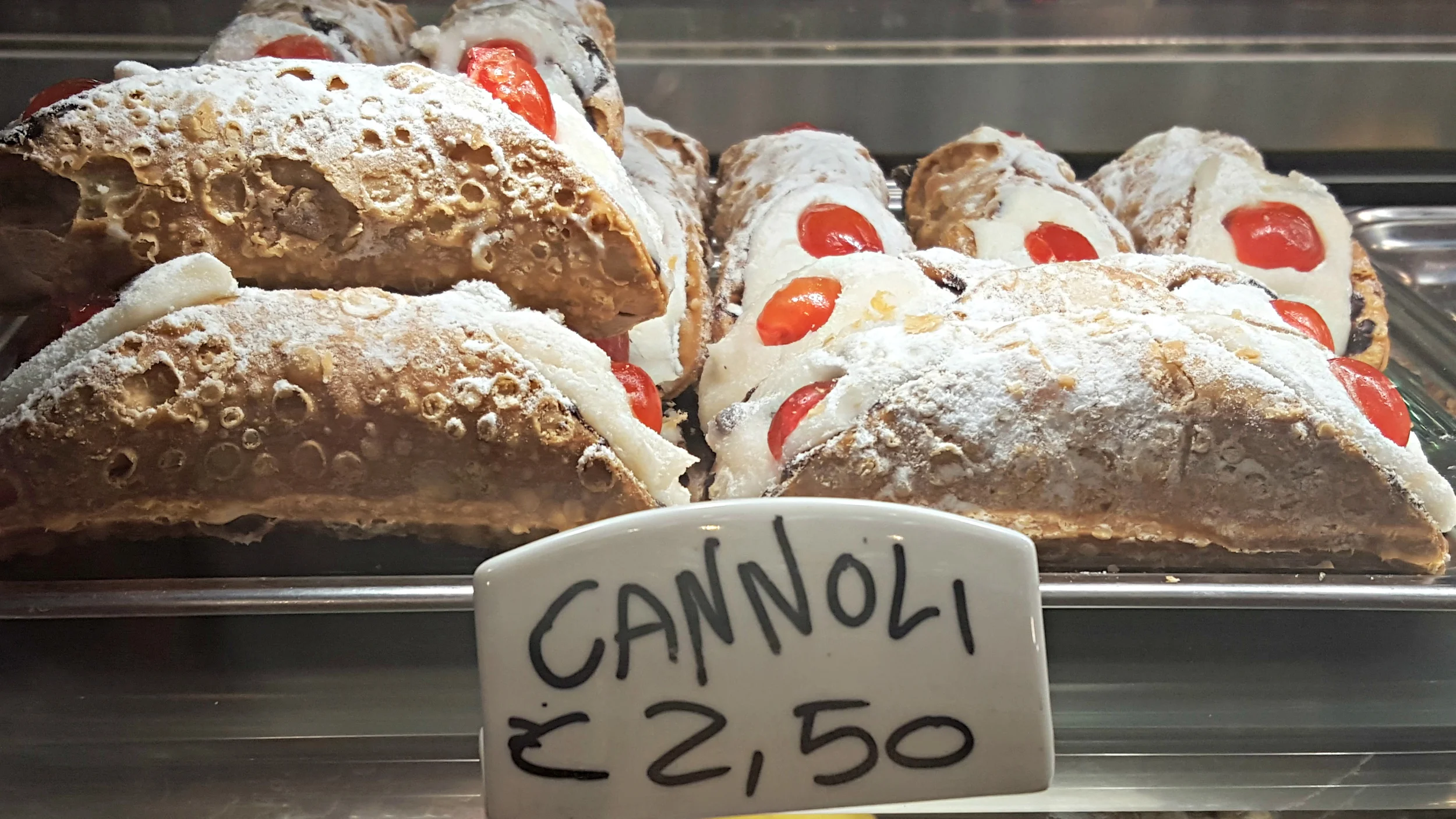 One of the richest, sweetest treats in Italy - Cannoli