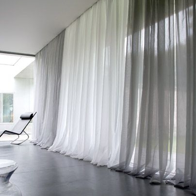 Linen Curtain Ideas And Some Linen Look Fabrics Tassels Tigers Themed Interiors