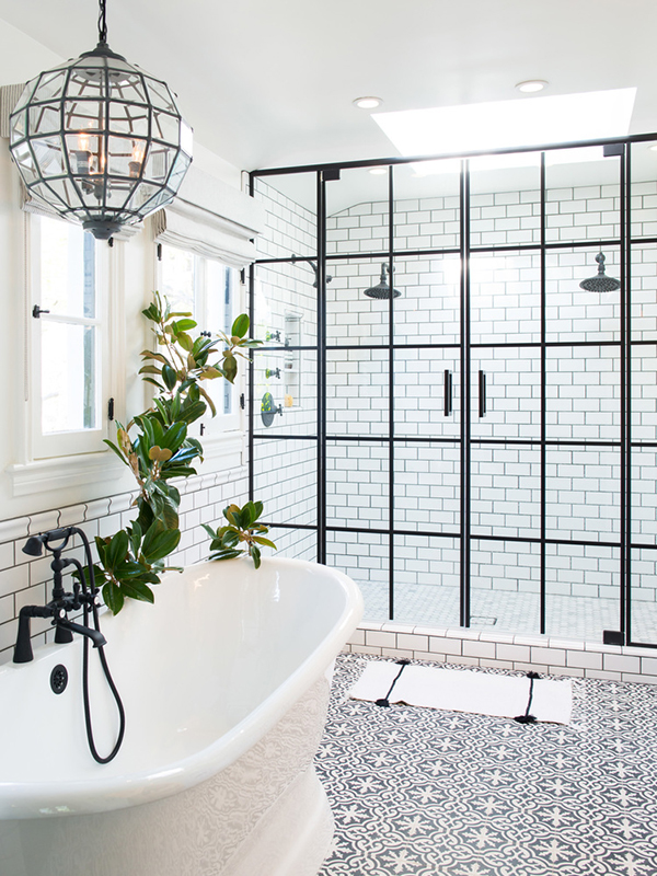Don't settle for dated, purely practical overhead lighting in your bathroom.
