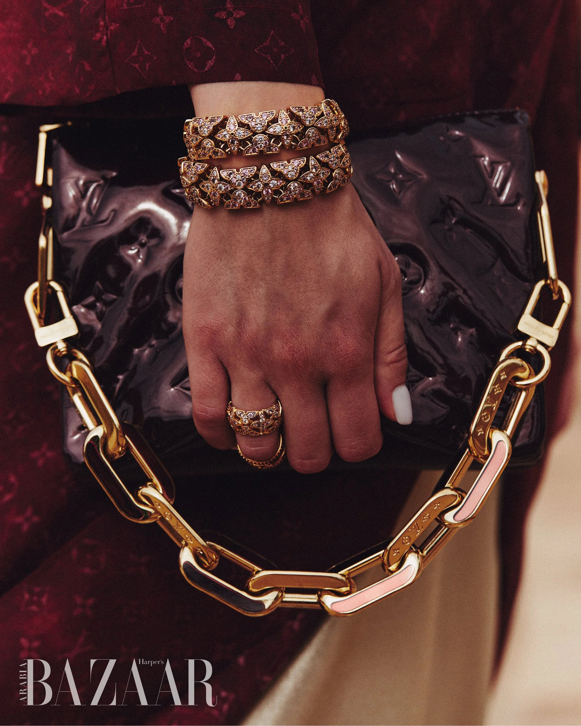 Harper's Bazaar Arabia x Louis Vuitton