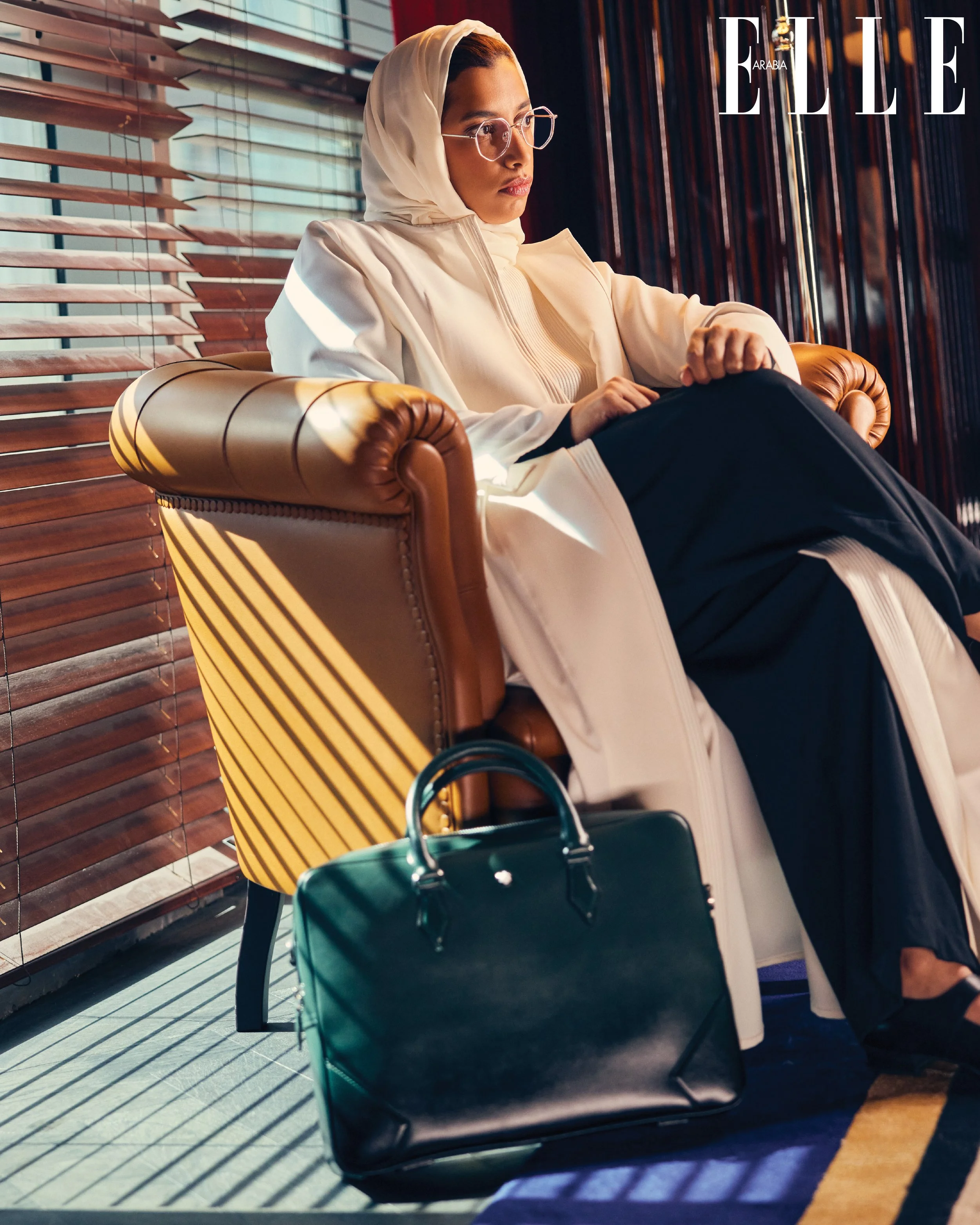 STYLING & CREATIVE DIRECTION - ELLE ARABIA NOVEMBER 2024 COVER COVER X  MONT BLANC