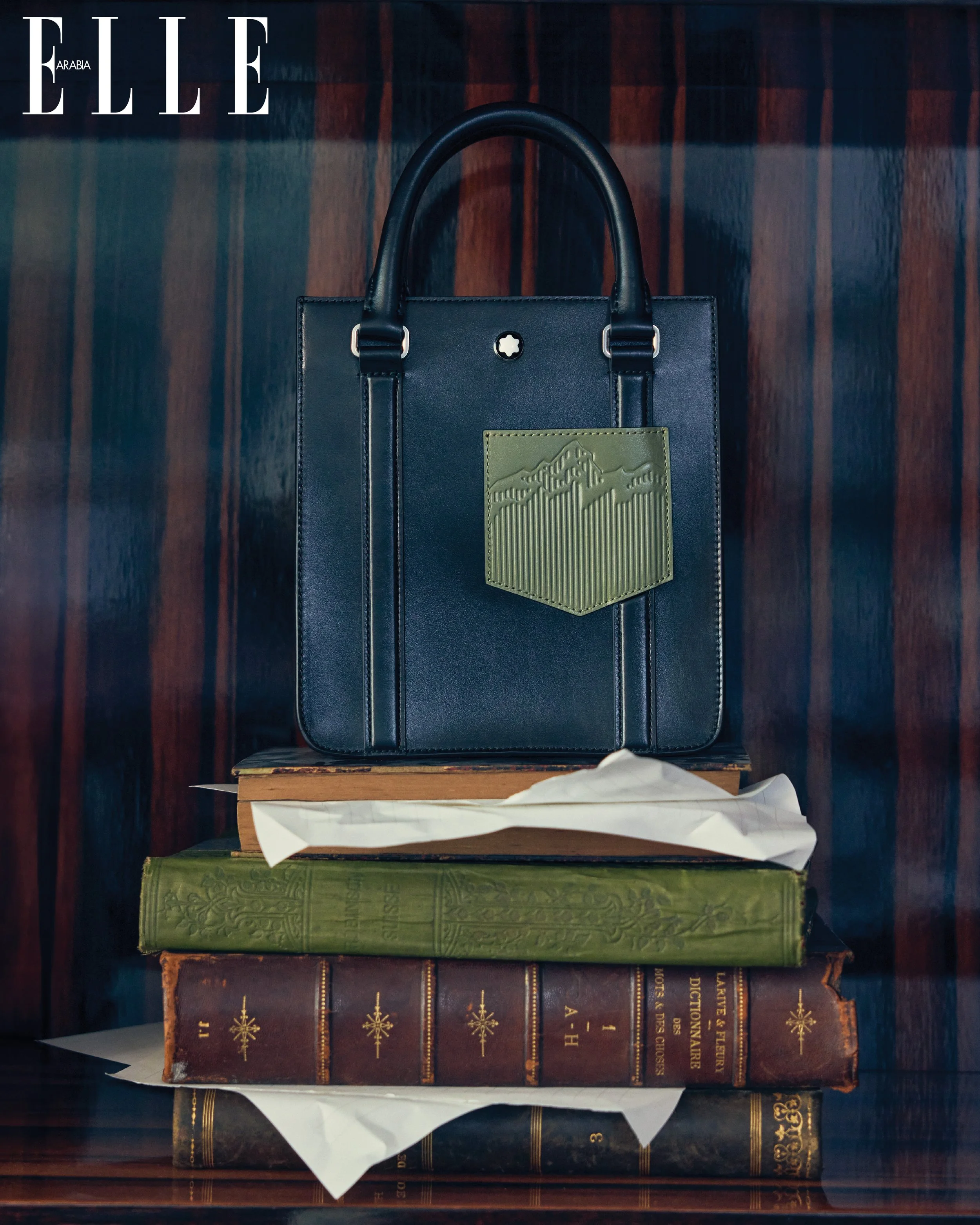 STYLING & CREATIVE DIRECTION - ELLE ARABIA NOVEMBER 2024 COVER COVER X  MONT BLANC