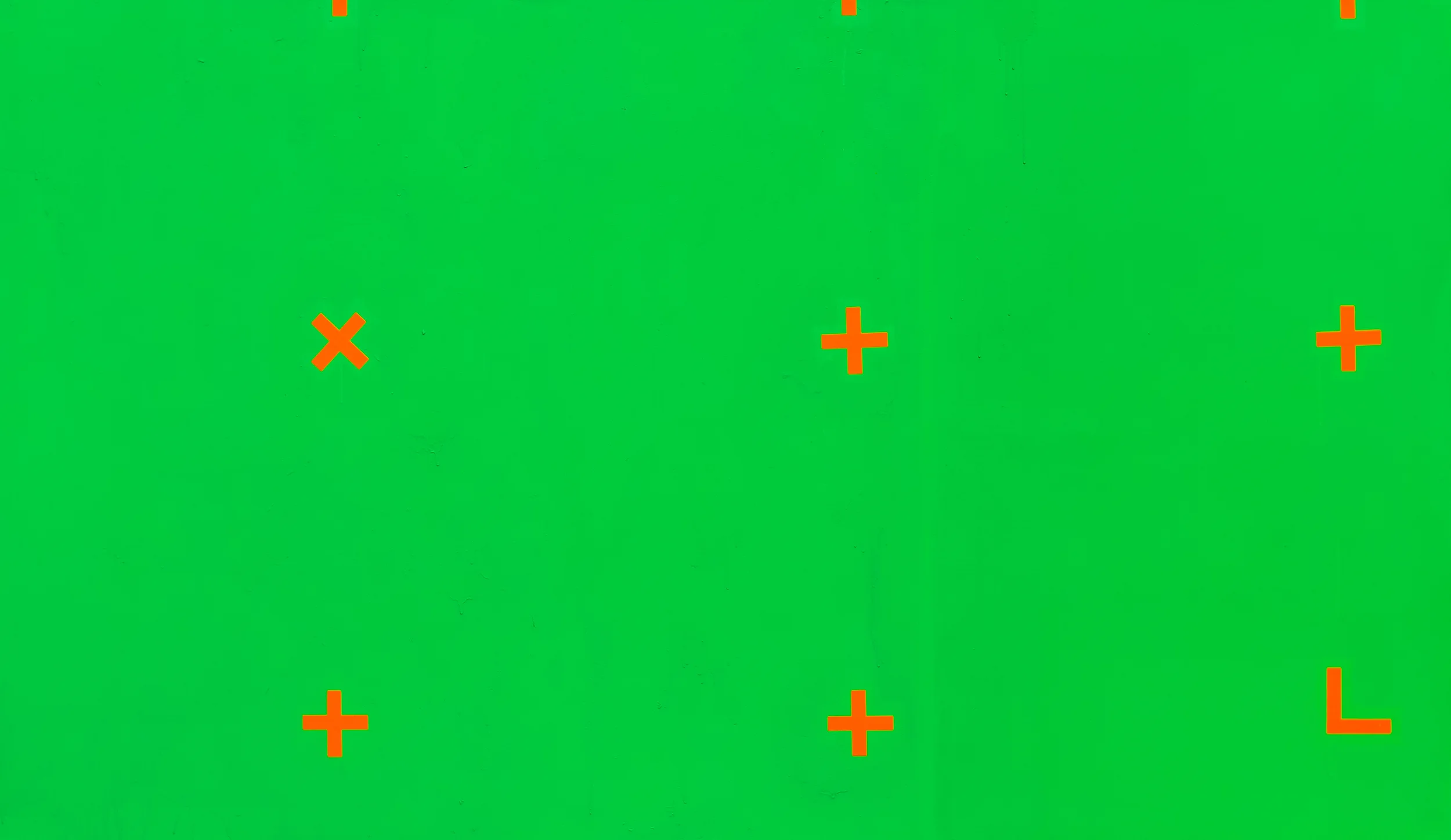 CHROMA KEY GREEN I (Alice In Wonderland)