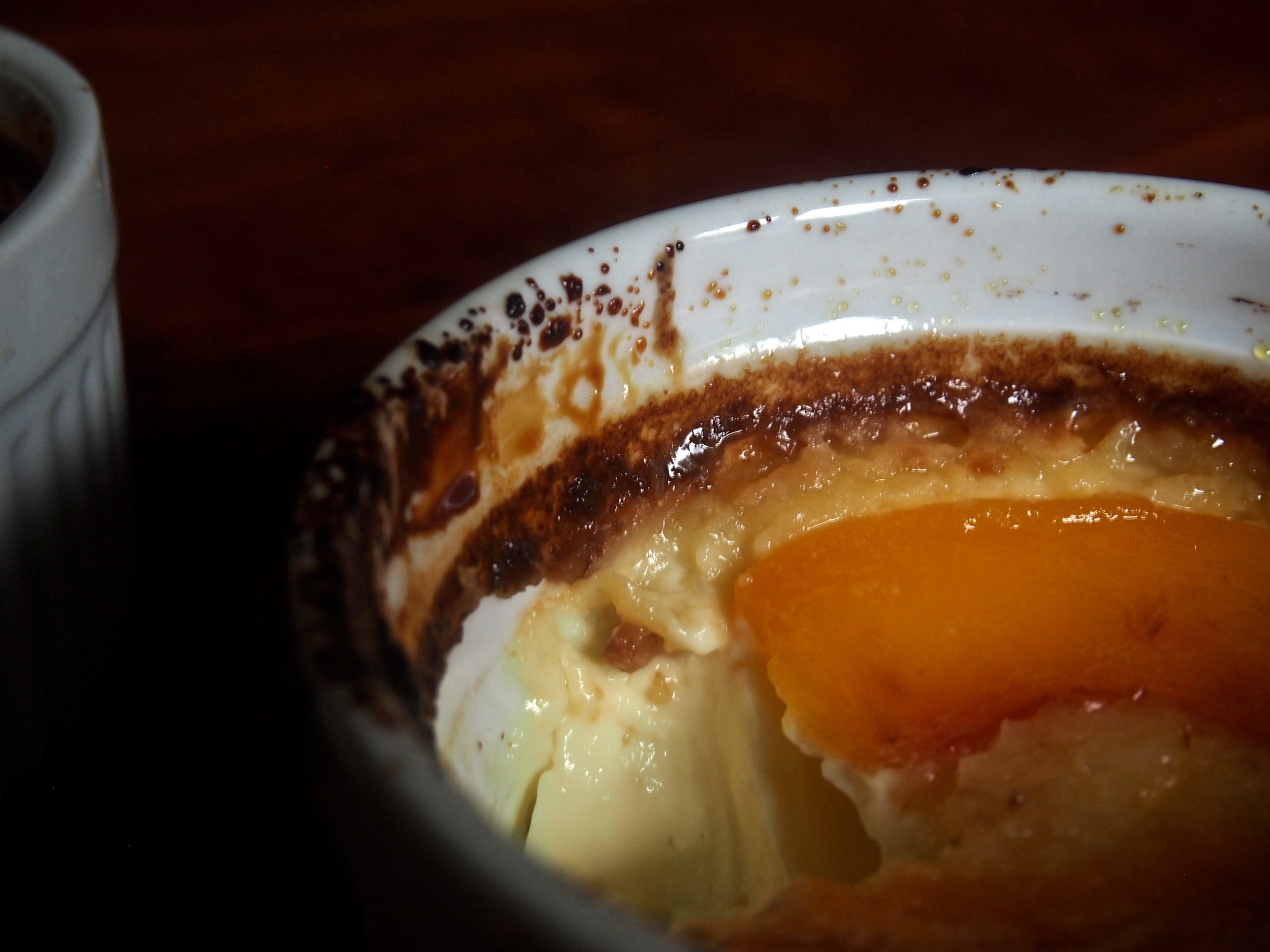 burnt sugar crust game on fleek (appropriate slang usage or no?)