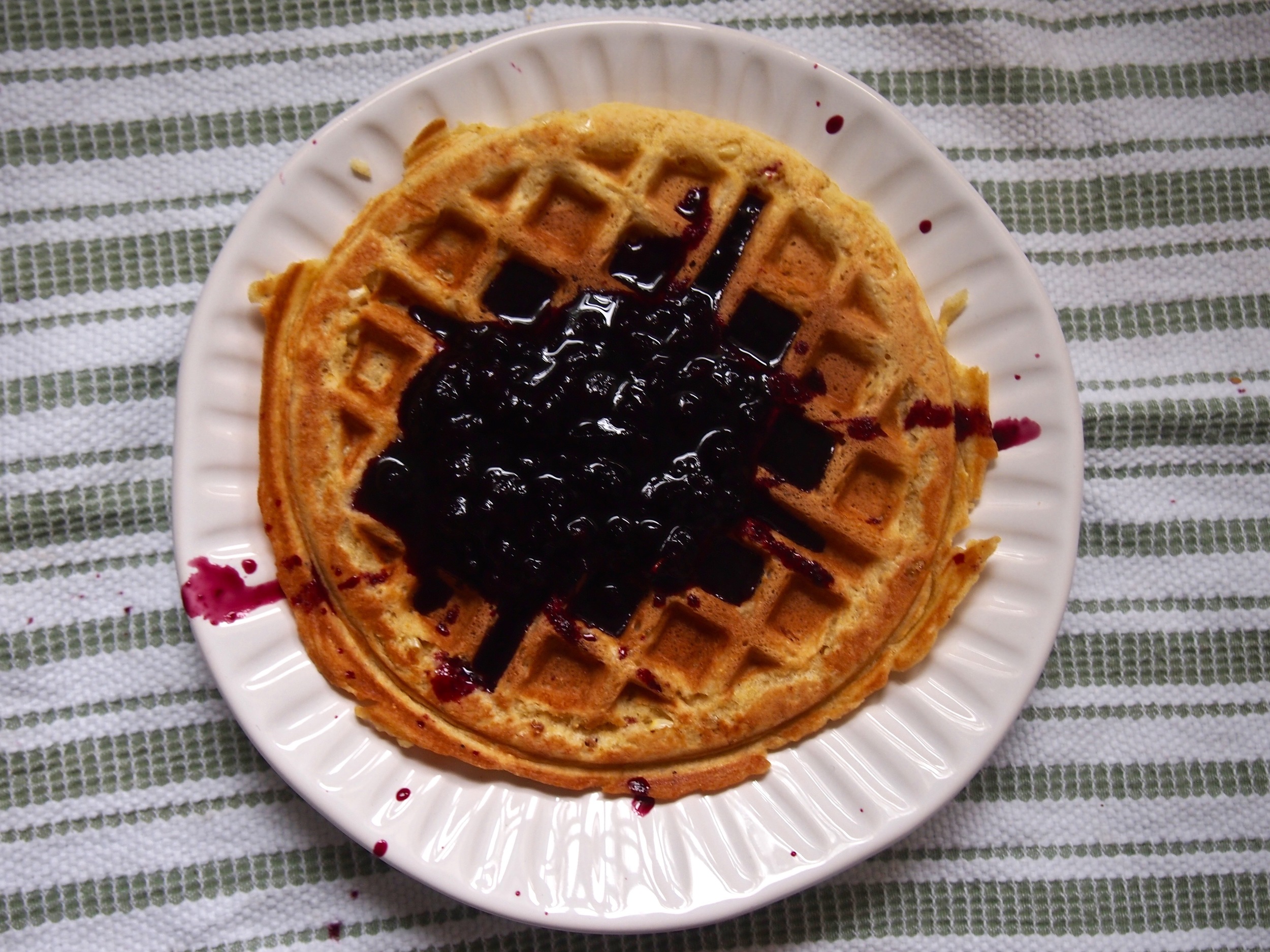 jackson pollock waffle