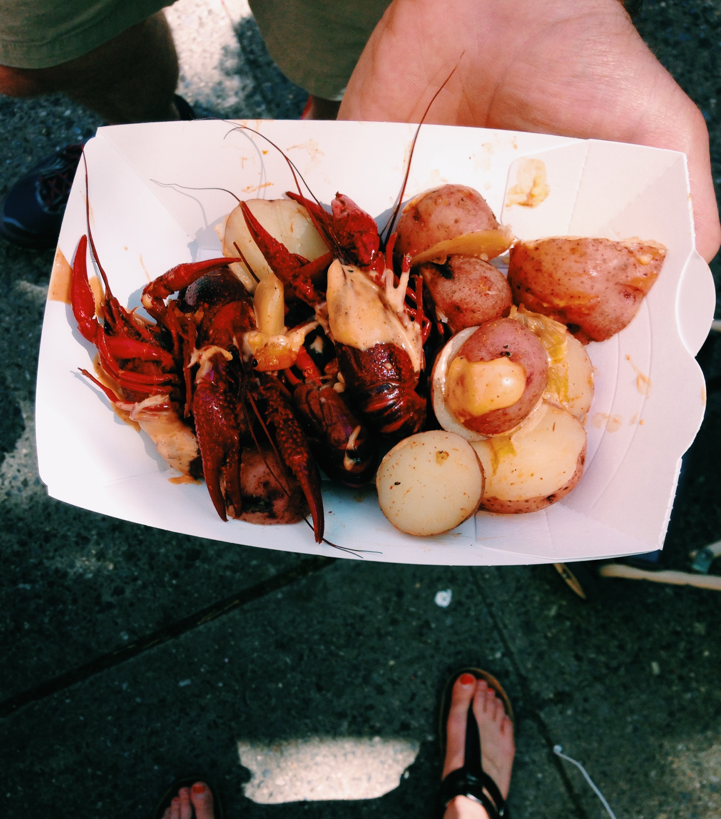 Bourgeois' Louisiana style crawfish boil