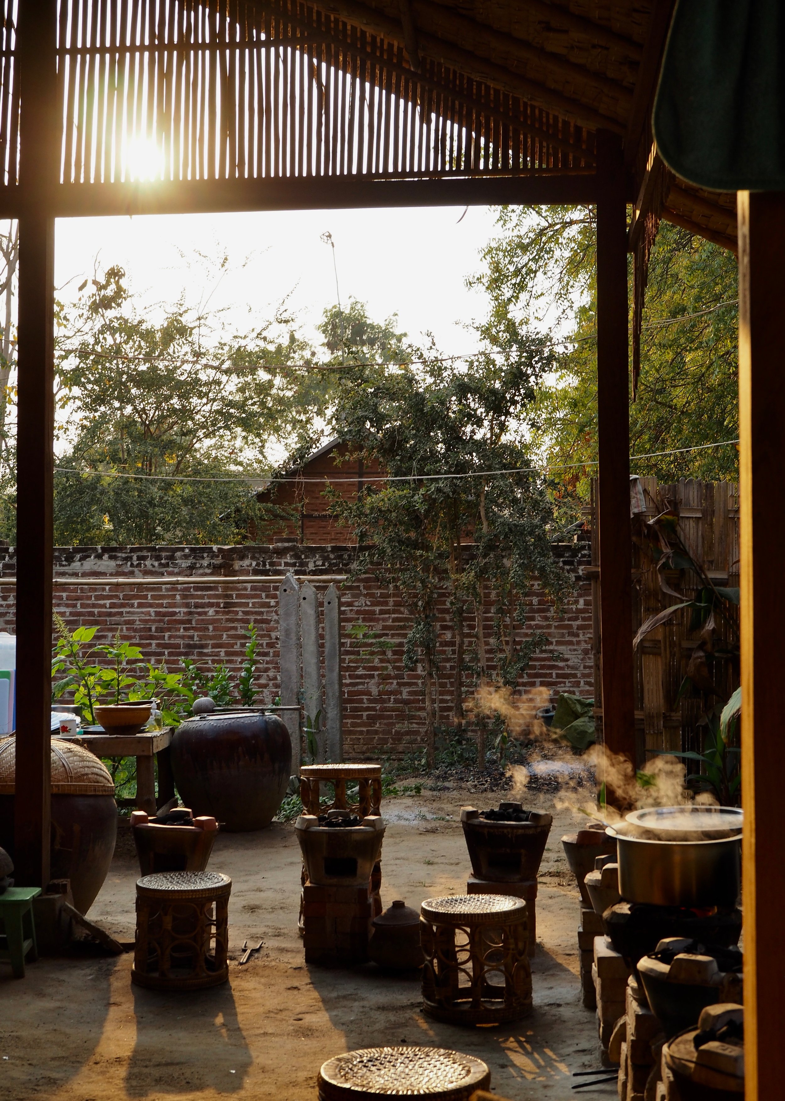 This is pretty different from my home kitchen.