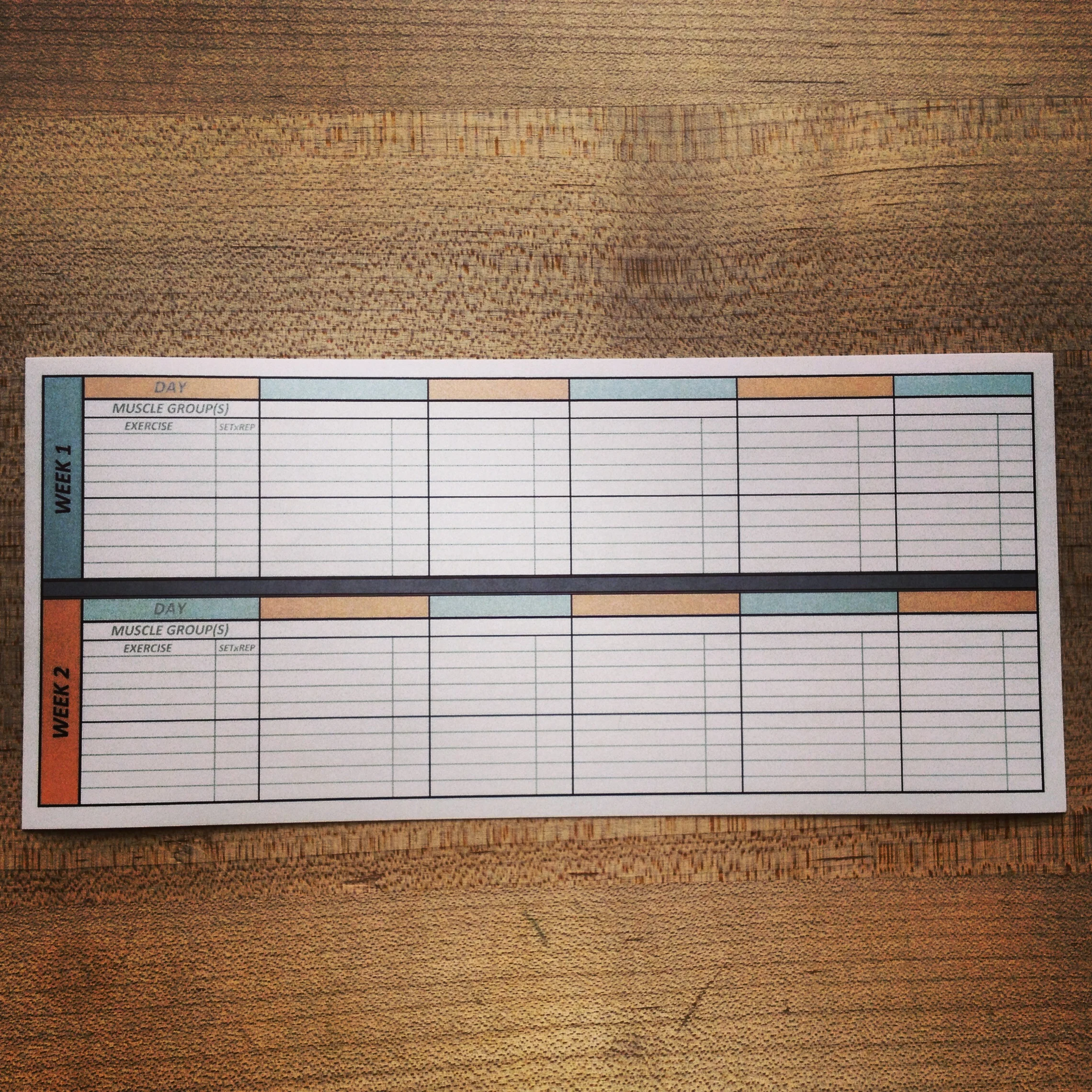 New TrainRite Logbook feature: Pre-planning Workout Guide!