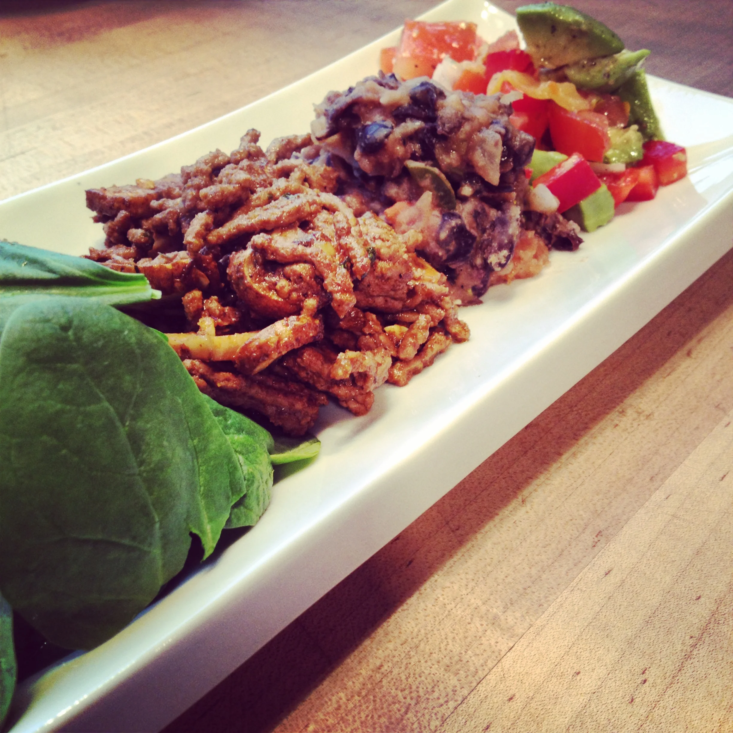Deconstructed Taco! (....salad)