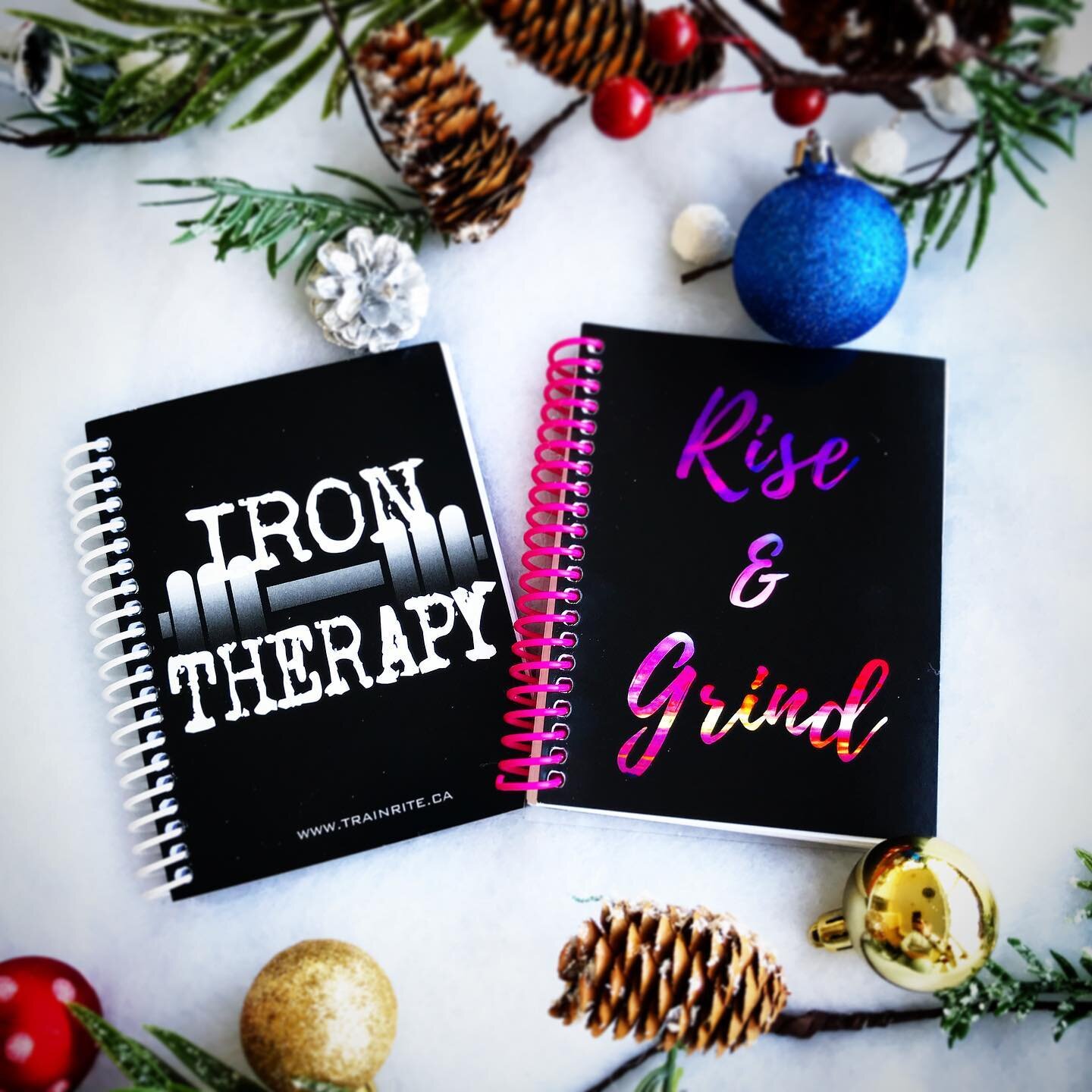 The Holidays are coming! Order your stocking stuffers now while they&rsquo;re in stock! Our fitness journals are the perfect gift for that fitness junkie in your life. Use the promo code TRAINRITE15 for 15% off your order and beat the holiday rush!
.