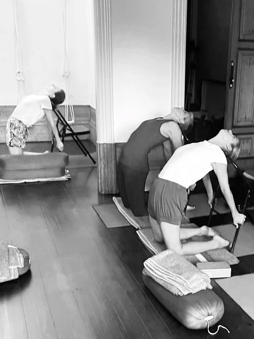 "O Yoga é uma disciplina que elimina todas as dualidades e divisões. Integra o corpo com a respiração, a respiração com a mente, a mente com a inteligência e a inteligência com a alma. O Yoga