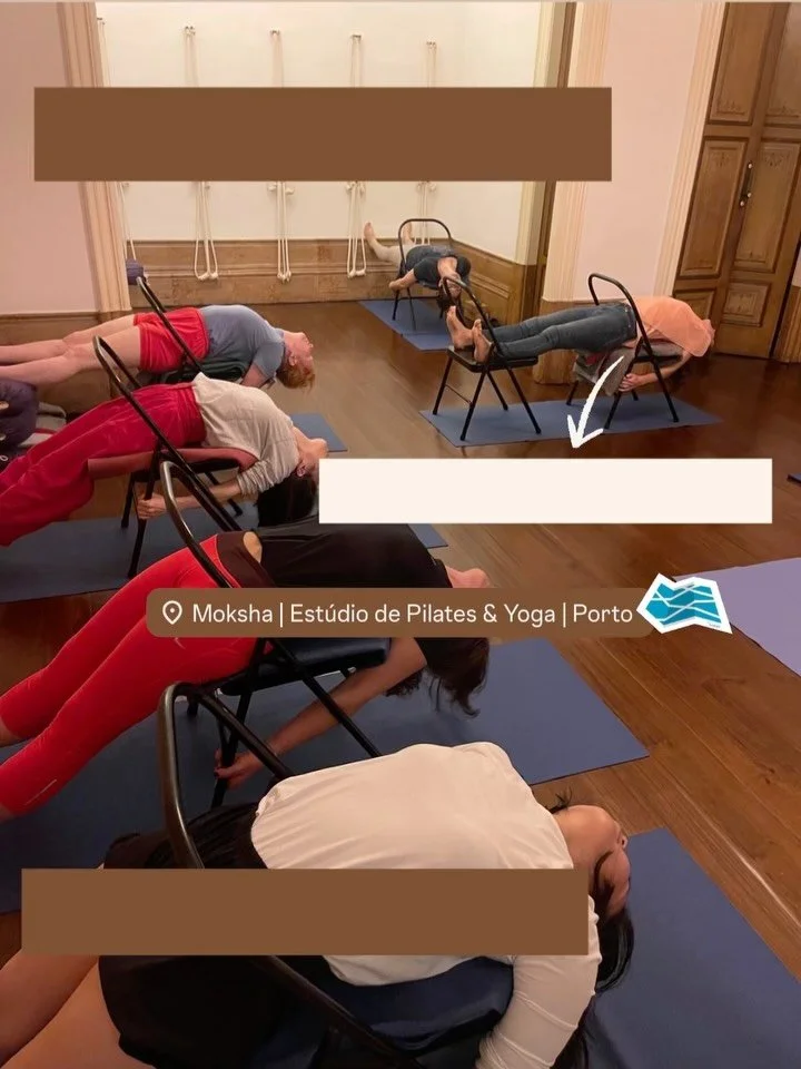Tuesday’s at 6:30 PM at @mokshapilatestudio 🧘🏻‍♀️
#iyengar #iyengaryoga #iyengaryogaporto #iyengaryogateacher #pilatesstudio