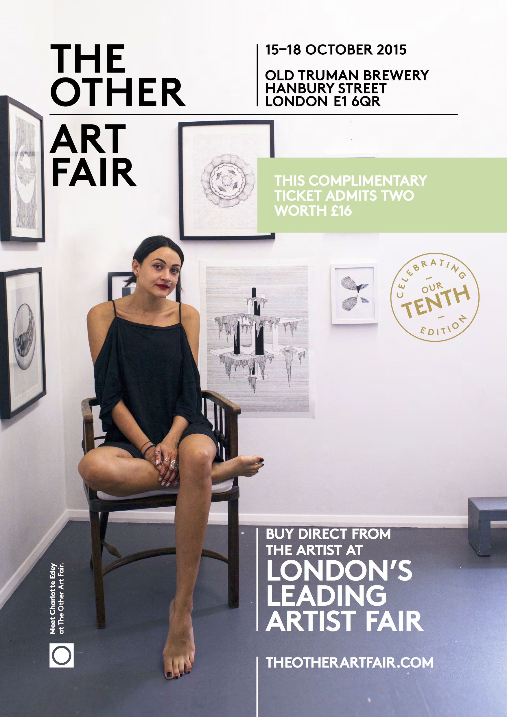 The Other Art Fair 10th Anniversary Poster Campaign