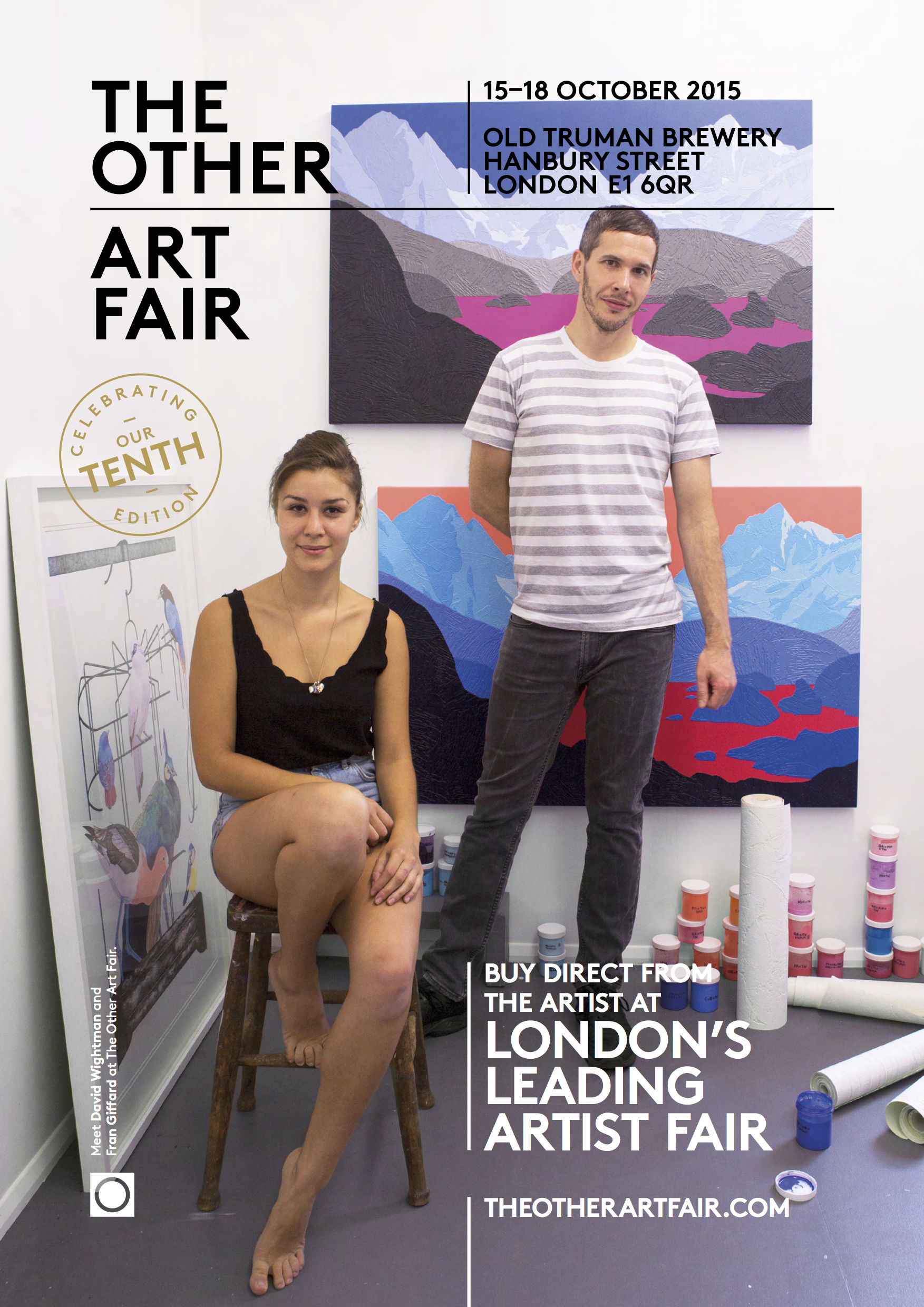 The Other Art Fair 10th Anniversary Poster Campaign
