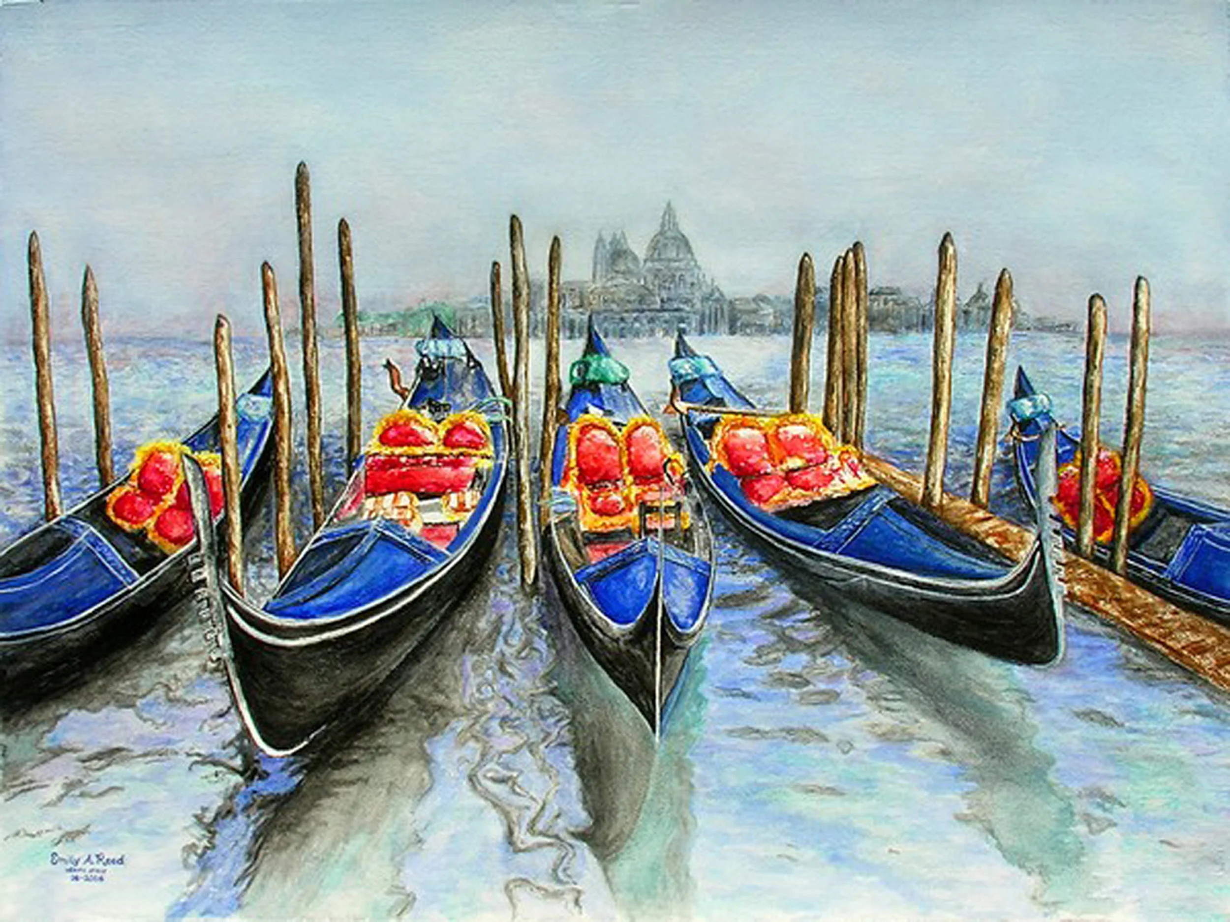 "Landscapes & Birds in Multiple Media" Opening Reception - Works of Artist - Photographer Emily A. Reed, Ph.D.