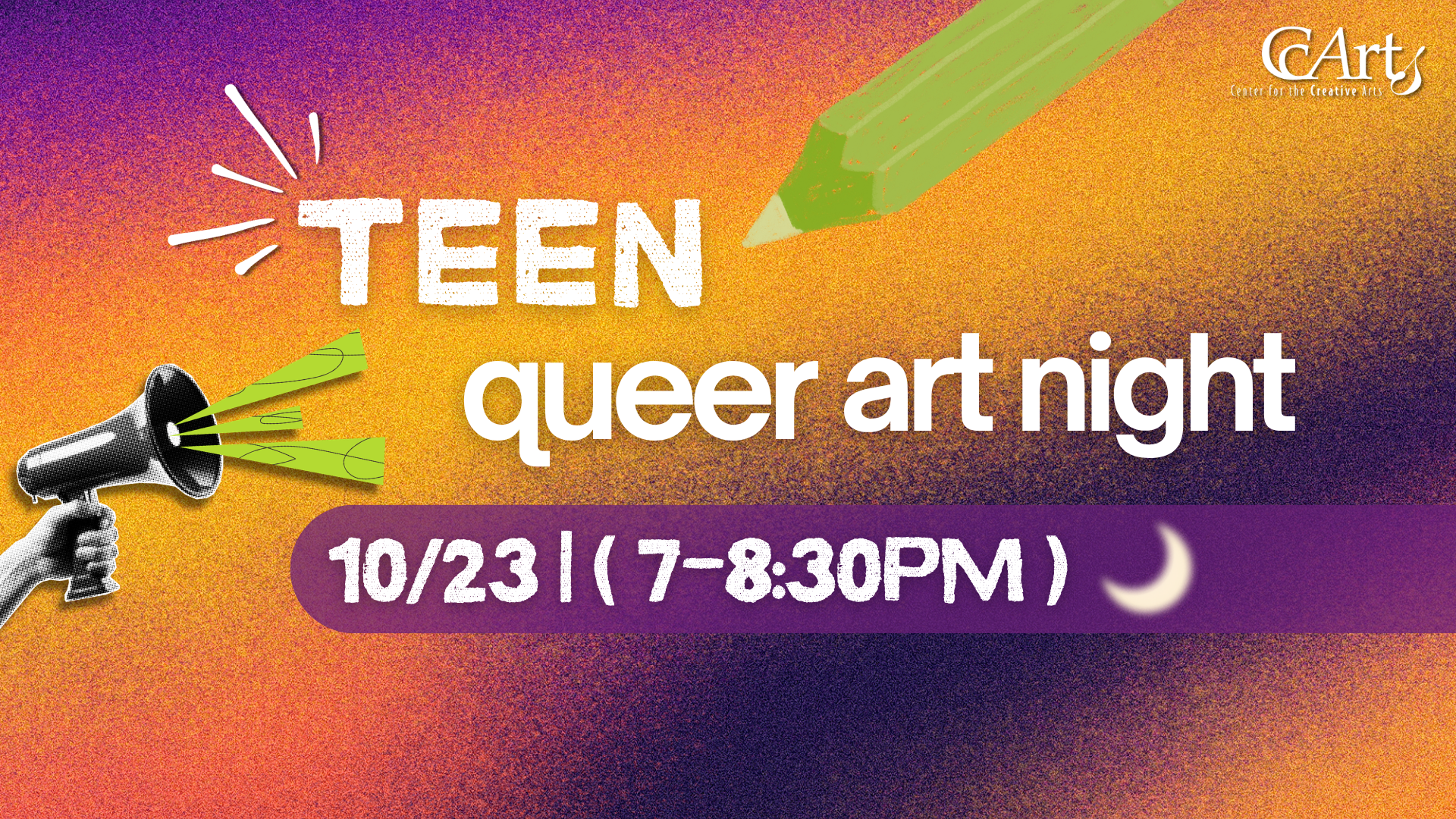 Teen Queer Art Night (Ages 13-17)