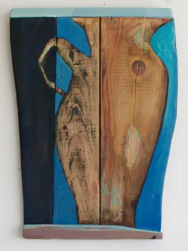 WOOD VASE