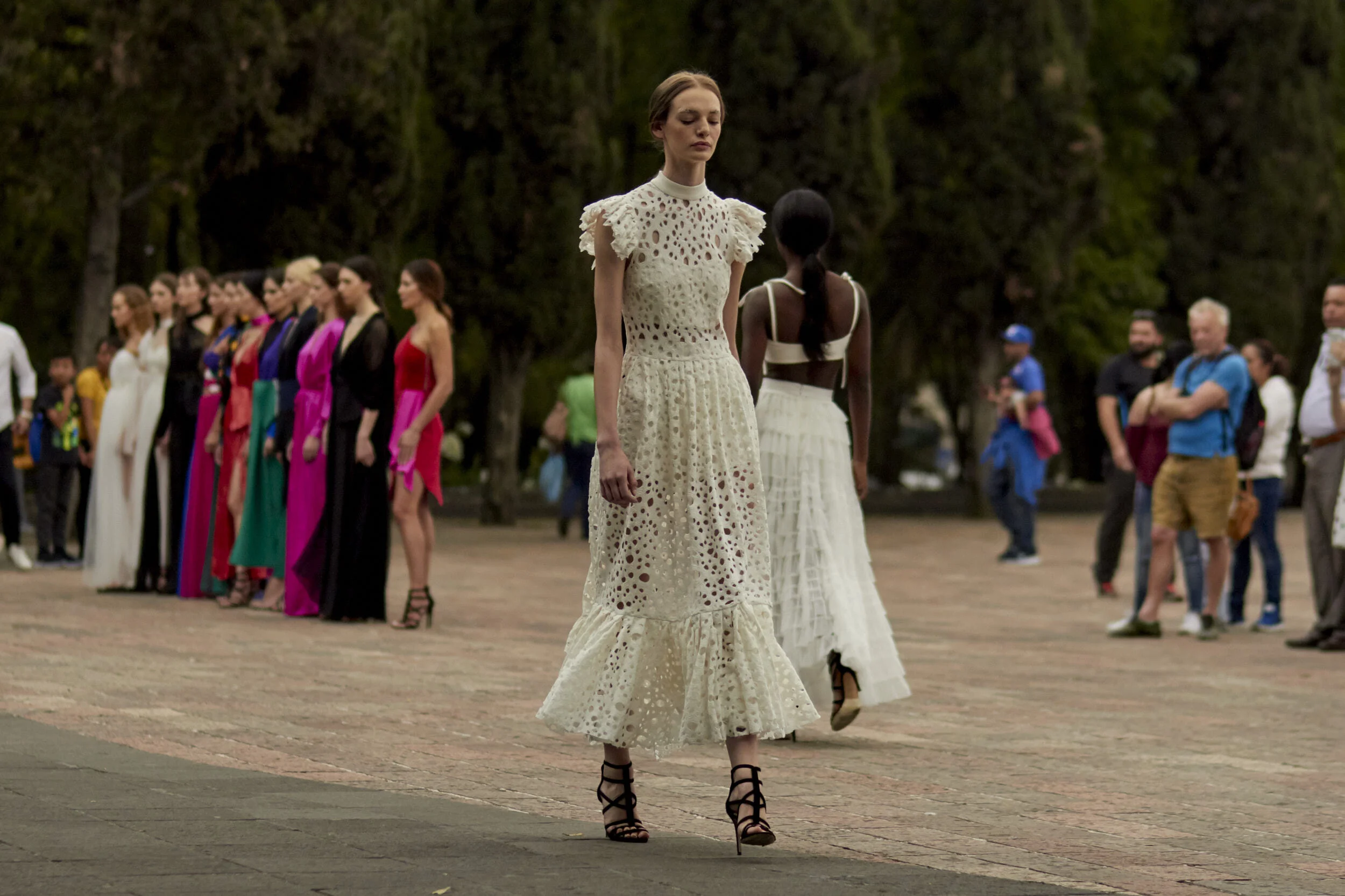 Kris Goyri presents Yumare FW19 in fashion week Mexico 2019 - Photo by Leonardo Fernandez