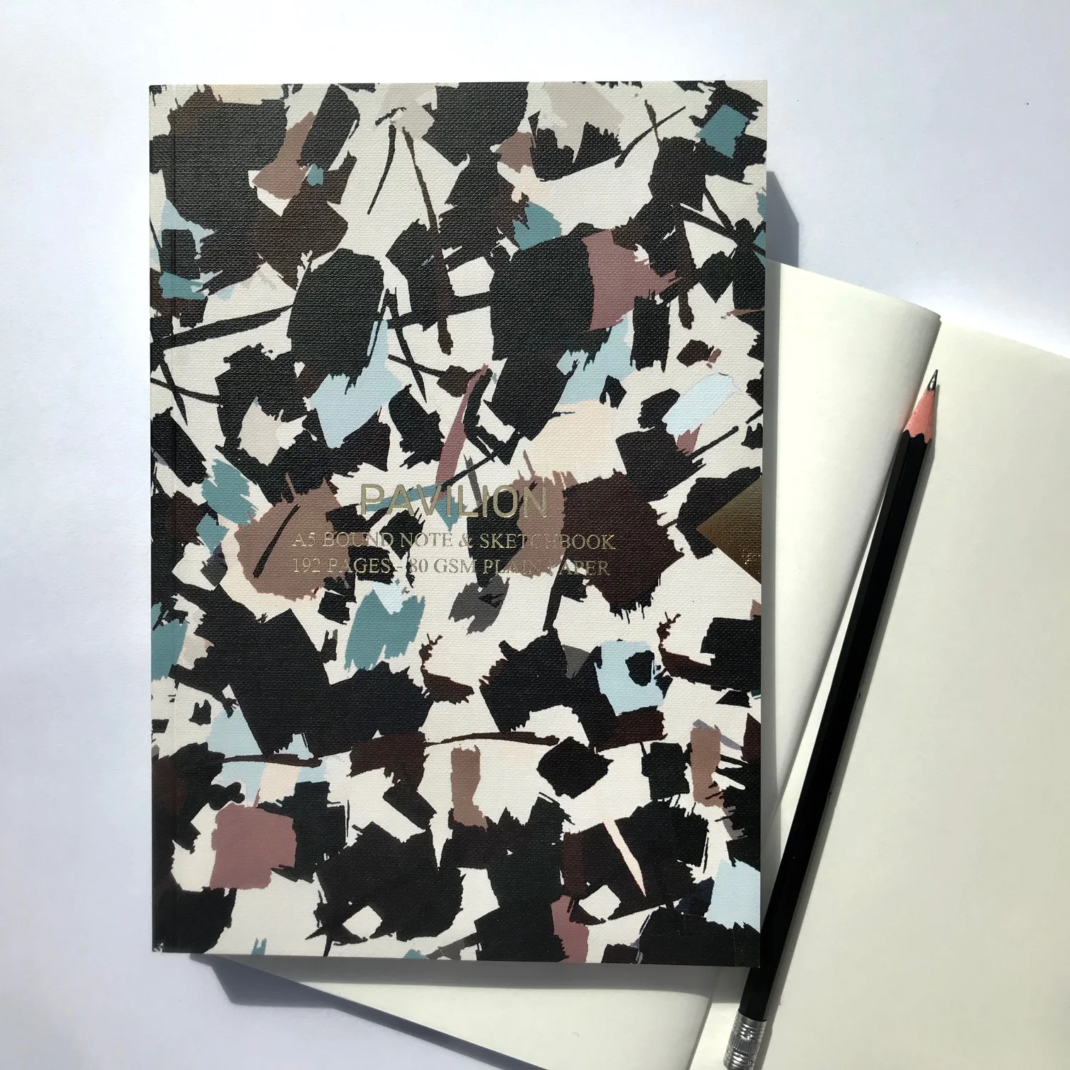 Swatch - A5 Buckram Embossed Foiled Sketchbook / Notebook (Unit of 3)