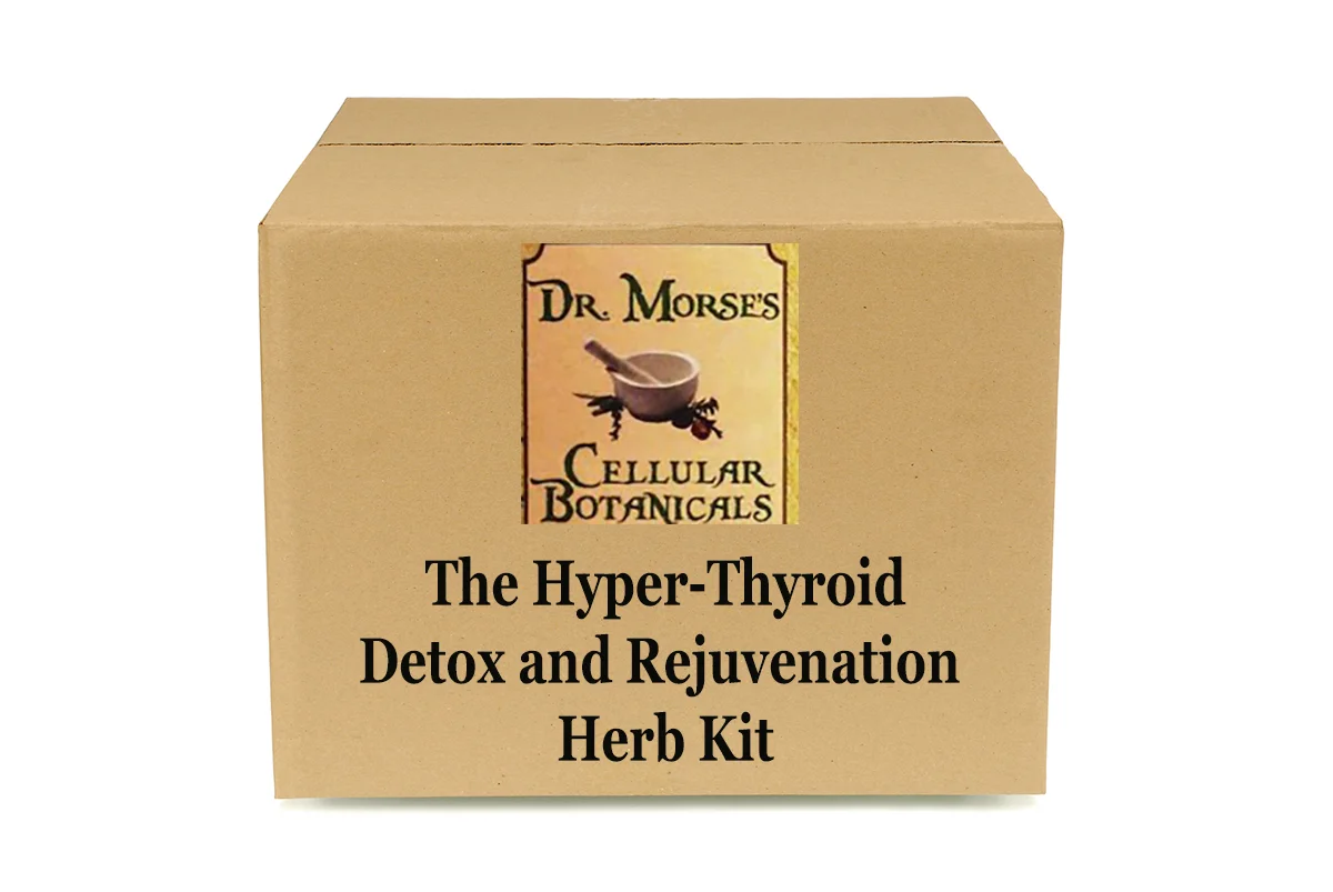 The HyperThyroid Detox and Rejuvenation Herb Kit