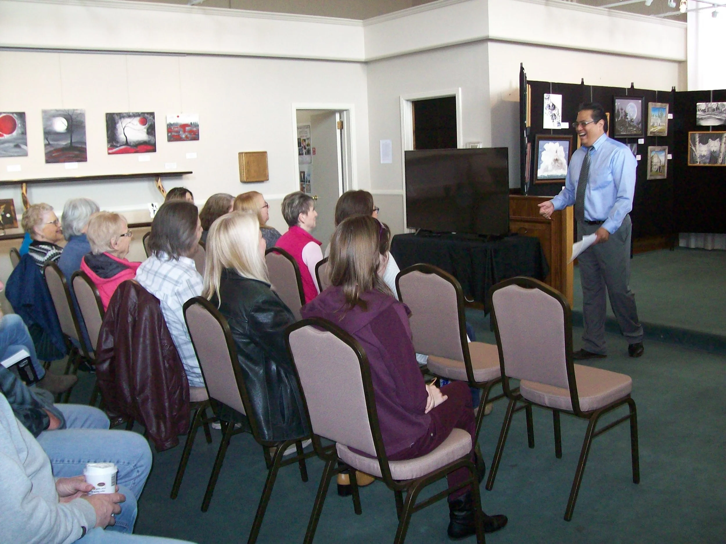 Group during speech.JPG