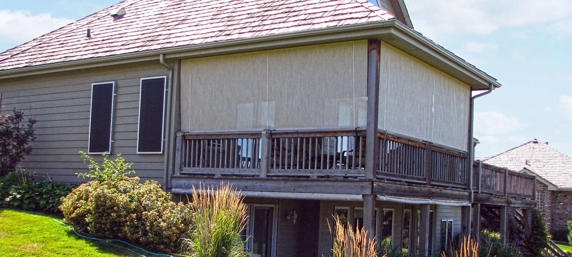 Exterior Solar Shades Awning Shade Heartland Awning Design