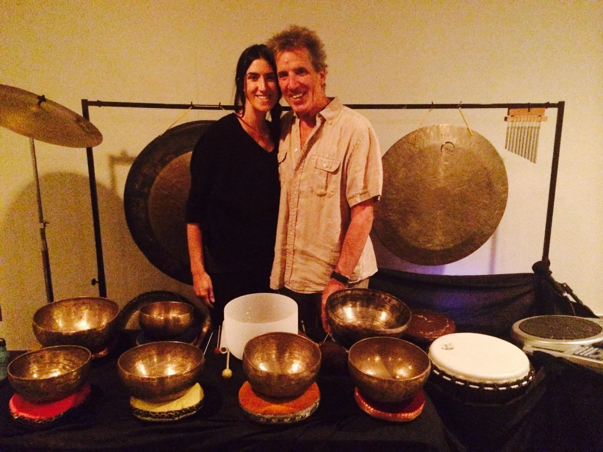 Father musician/daughter yogini 