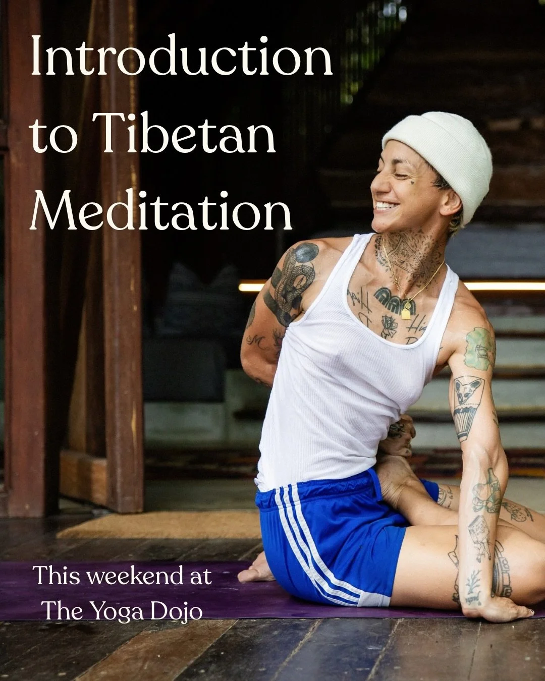 HAPPENING THIS WEEKEND!

Joint our friend Caro visiting from out of town for an Introduction to Tibetan Meditation 

This course is designed to be accessible for yoga teachers, teacher trainees and the general public, while still offering real depth,