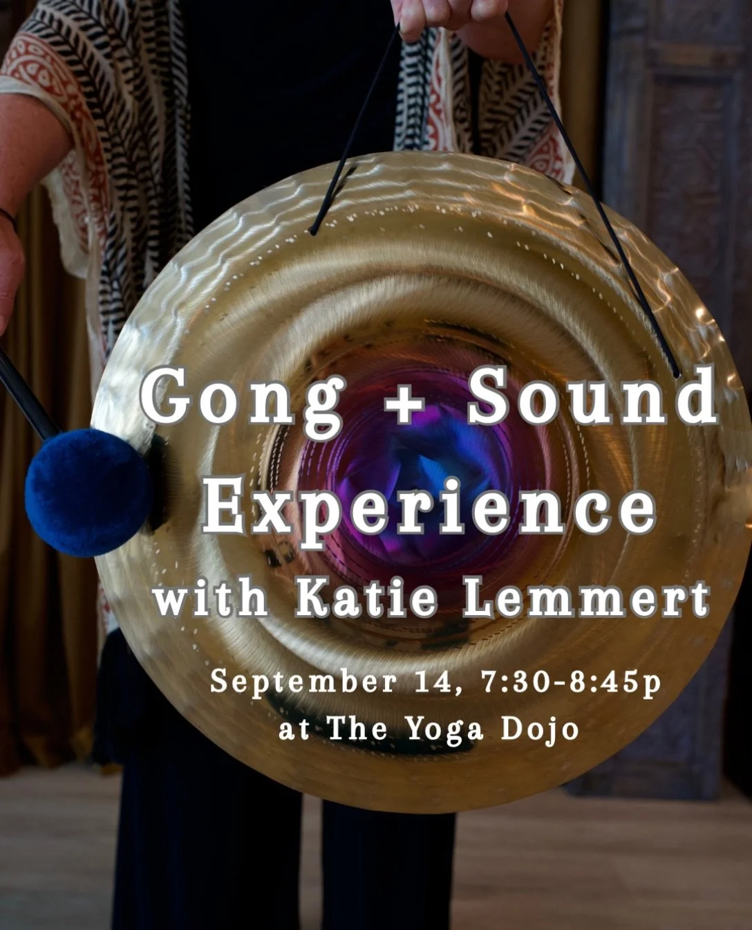 This is a deeply restorative sound experience featuring gongs and other sound healing instruments. We&rsquo;ll begin with a short grounding meditation before moving into a sustained immersion in sound and vibration, creating space for the body and mi