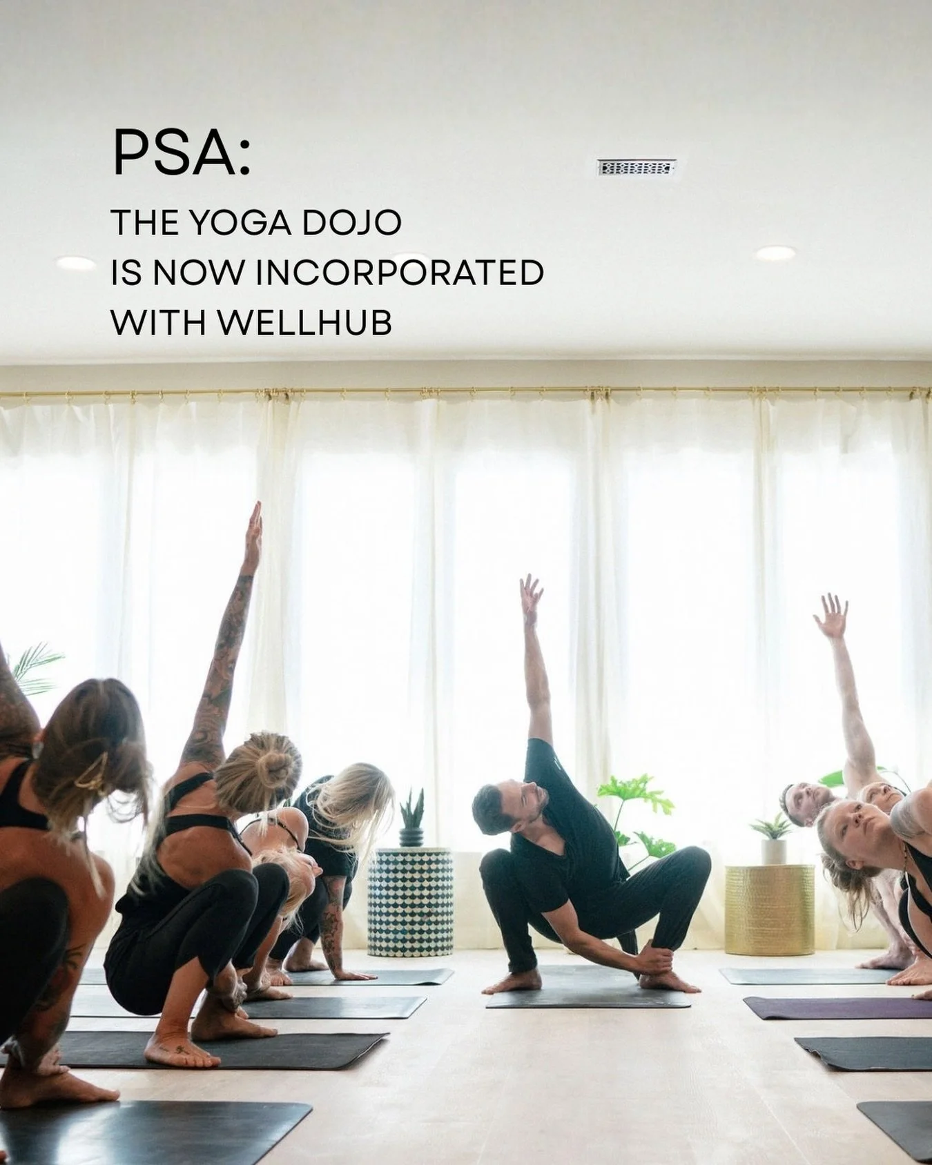 Raise your hand if you&rsquo;re excited to book through the @wellhub app for your next yoga class!

Wellhub partners with companies to help giveback to their employees for all their hard work. Search to see if the company you work for offers this as 