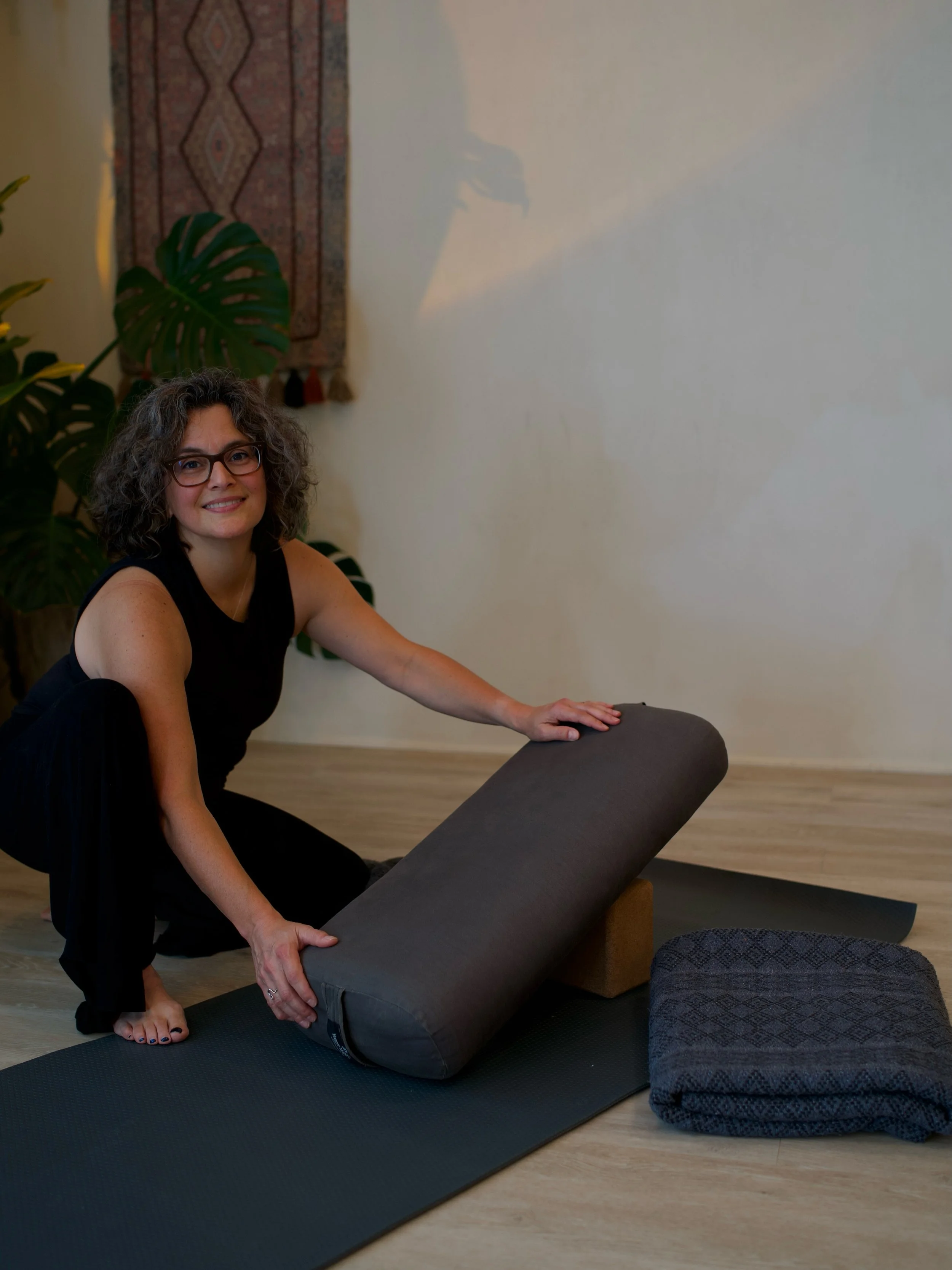 Please help us welcome Jen Rabung, Registered Dietitian Nutritionist, Certified Eating Disorder Specialist, and RYT-500 to our team!

Jen has been practicing yoga for more than 20 years. She discovered yoga during a time when she felt disconnected fr