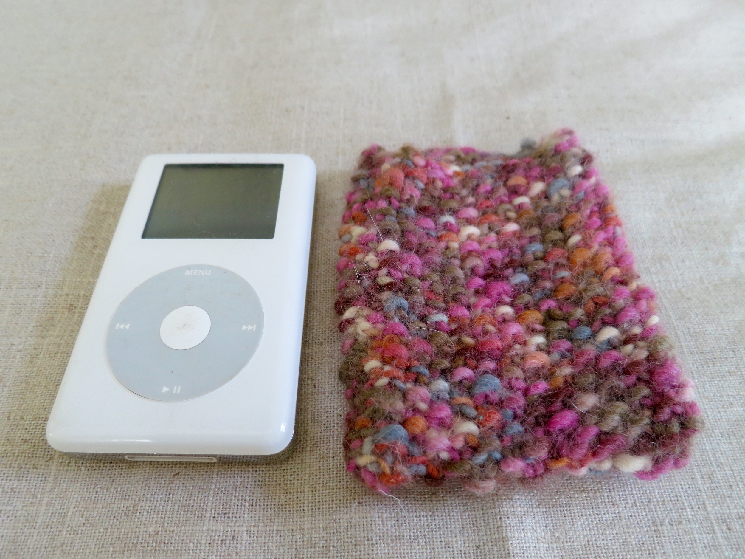 iPod with cozy