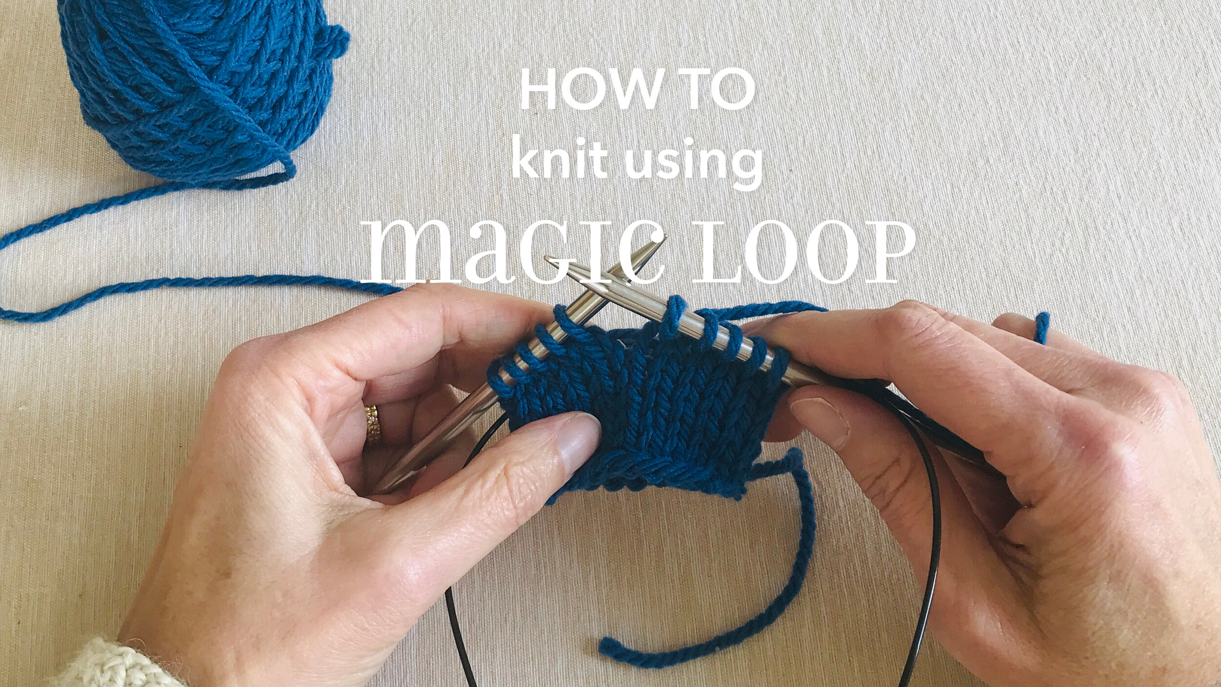 How To Knit Magic Loop