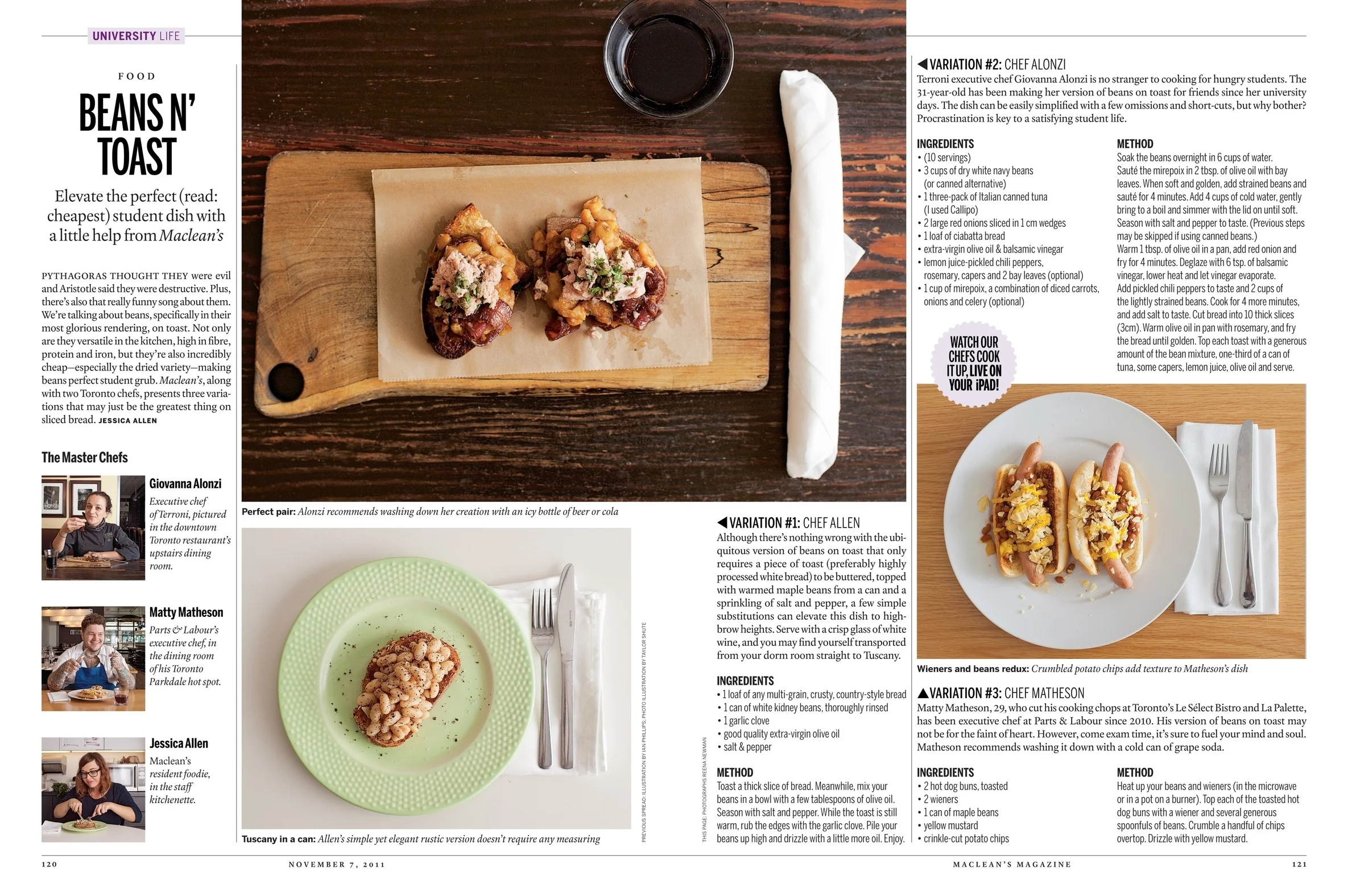 Maclean's University Food Story