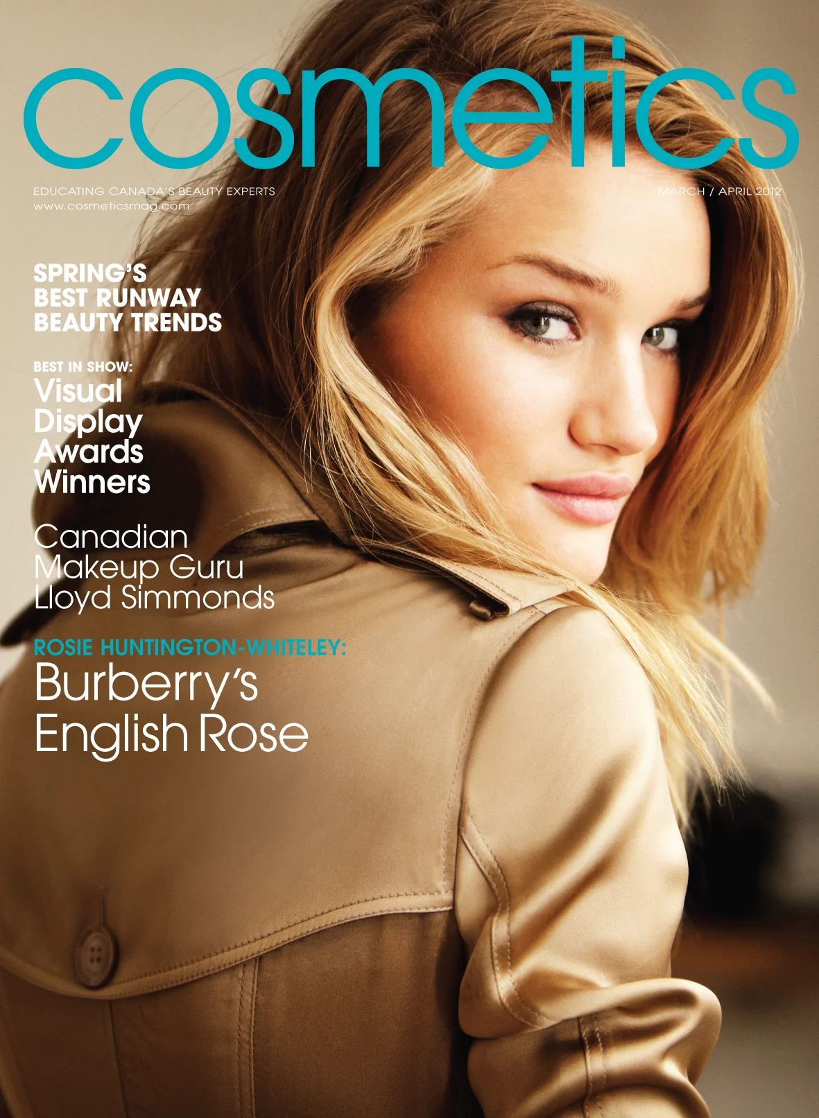 Cosmetics beauty trade magazine